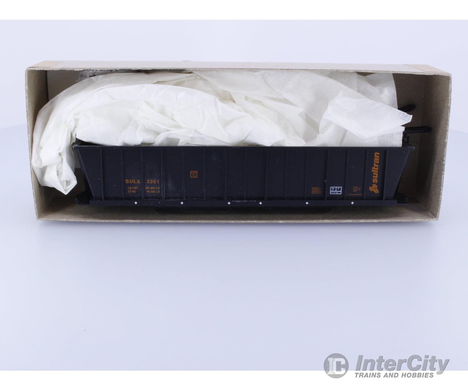 Roundhouse 1-204 HO Bathtub Gondola Sultran SULX 3351 Freight Cars