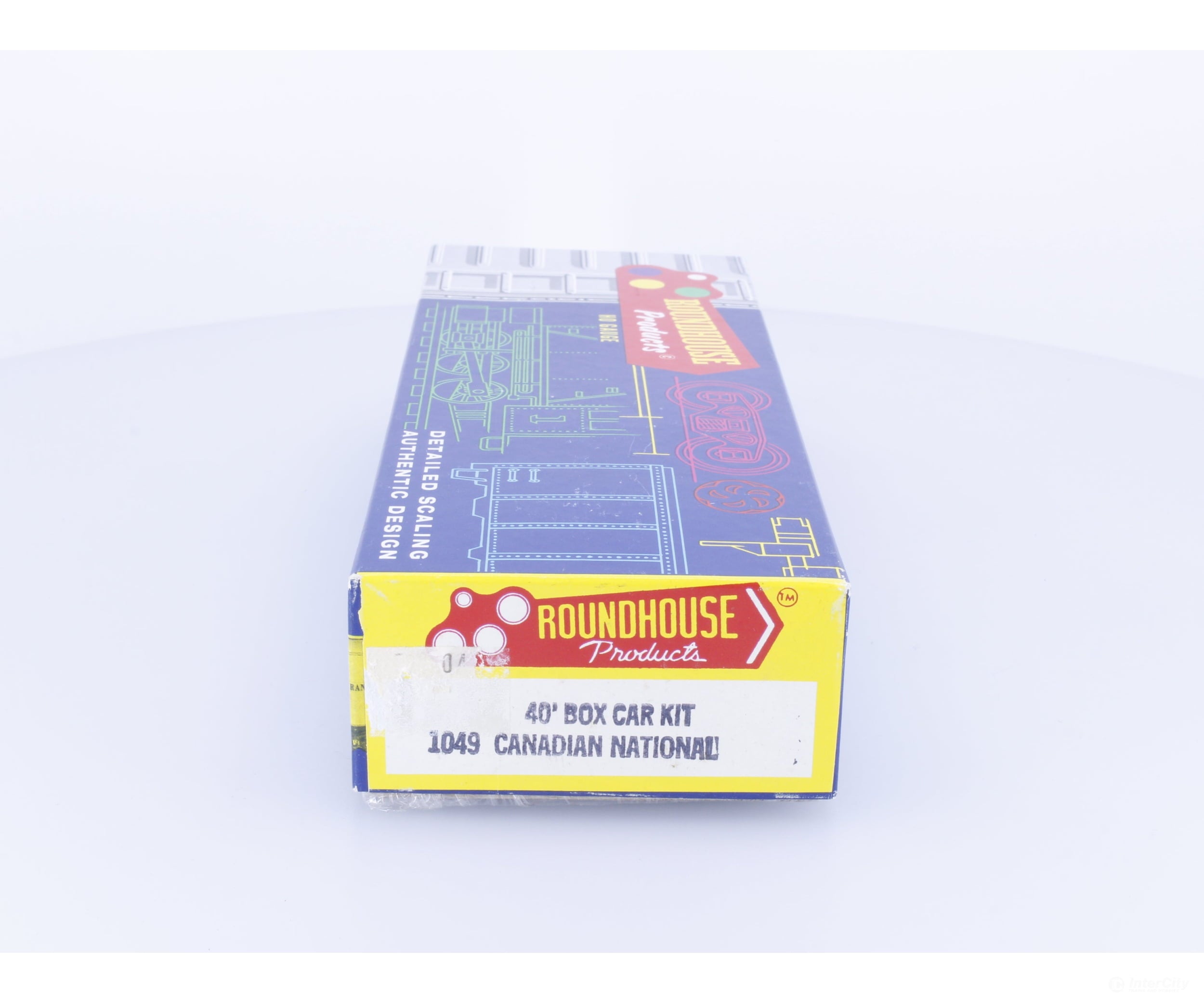Roundhouse 1049 HO 40’ Boxcar Kit #2 Canadian National (CN) 524270 Freight Cars