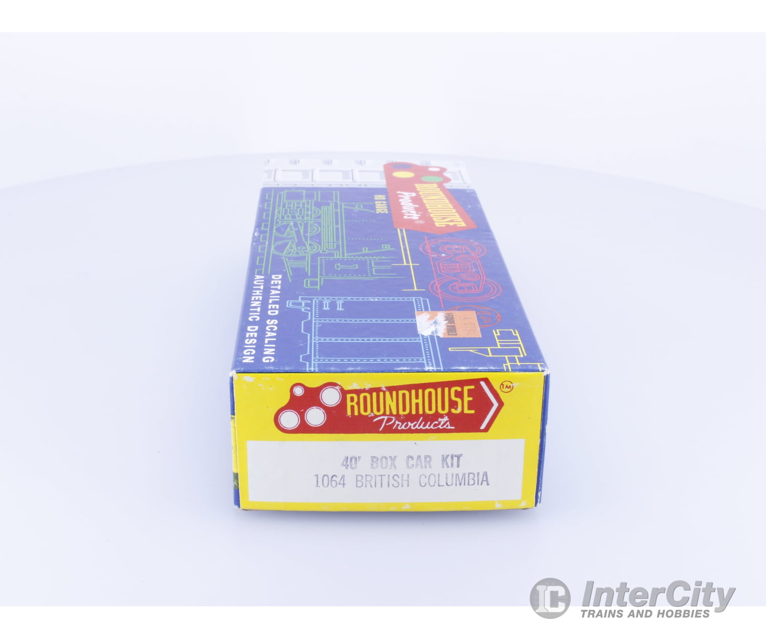 Roundhouse 1064 HO 40’ Boxcar #3 BC Rail (BCOL) 4069 Freight Cars