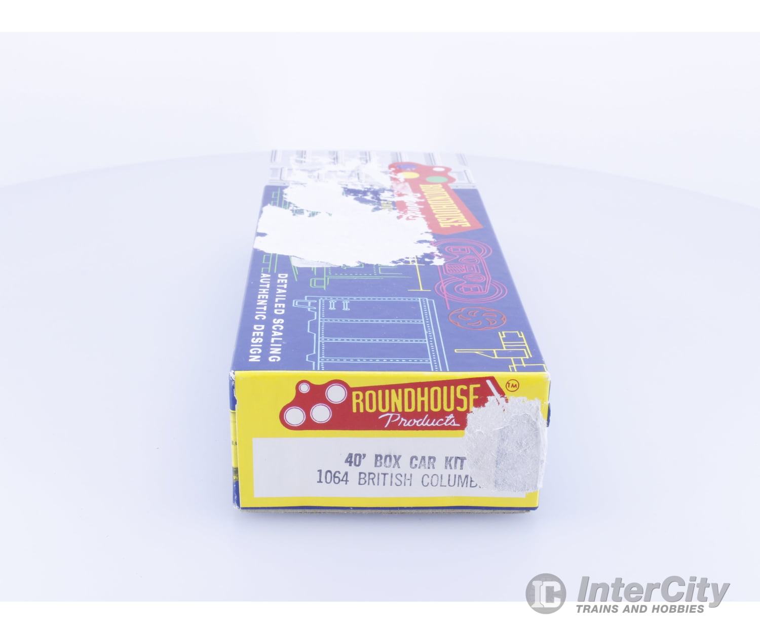 Roundhouse 1064 HO 40’ Boxcar #4 BC Rail (BCOL) 4069 Freight Cars