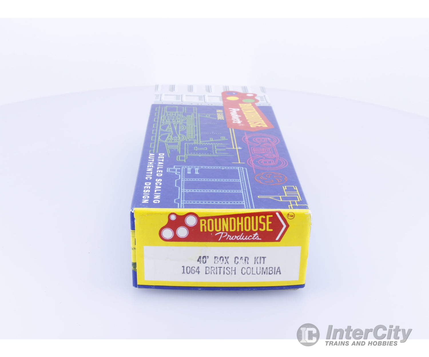 Roundhouse 1064 HO 40’ Boxcar #5 BC Rail (BCOL) 4069 Freight Cars