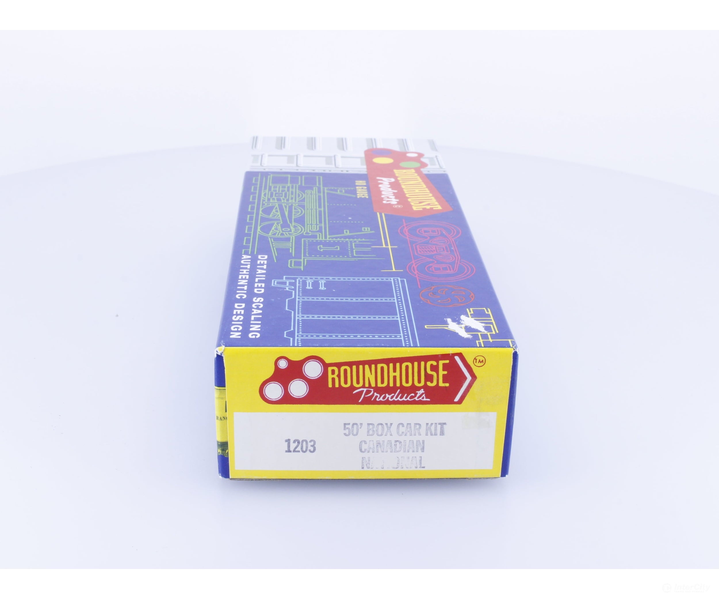 Roundhouse 1203 HO 50’ Boxcar Kit Canadian National (CN) 24275 Freight Cars