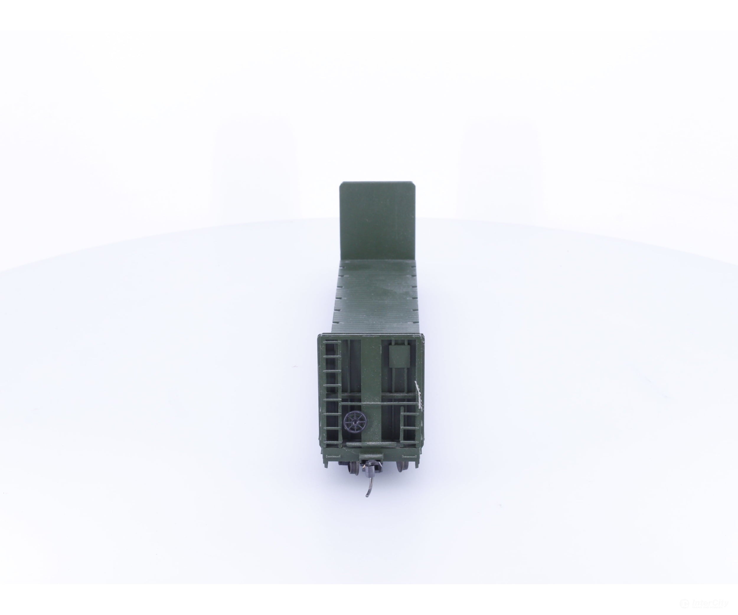 Roundhouse 1314 HO 60’ Bulkhead Flat Car #4 BC Rail (BCOL) 869378 - Freight Cars