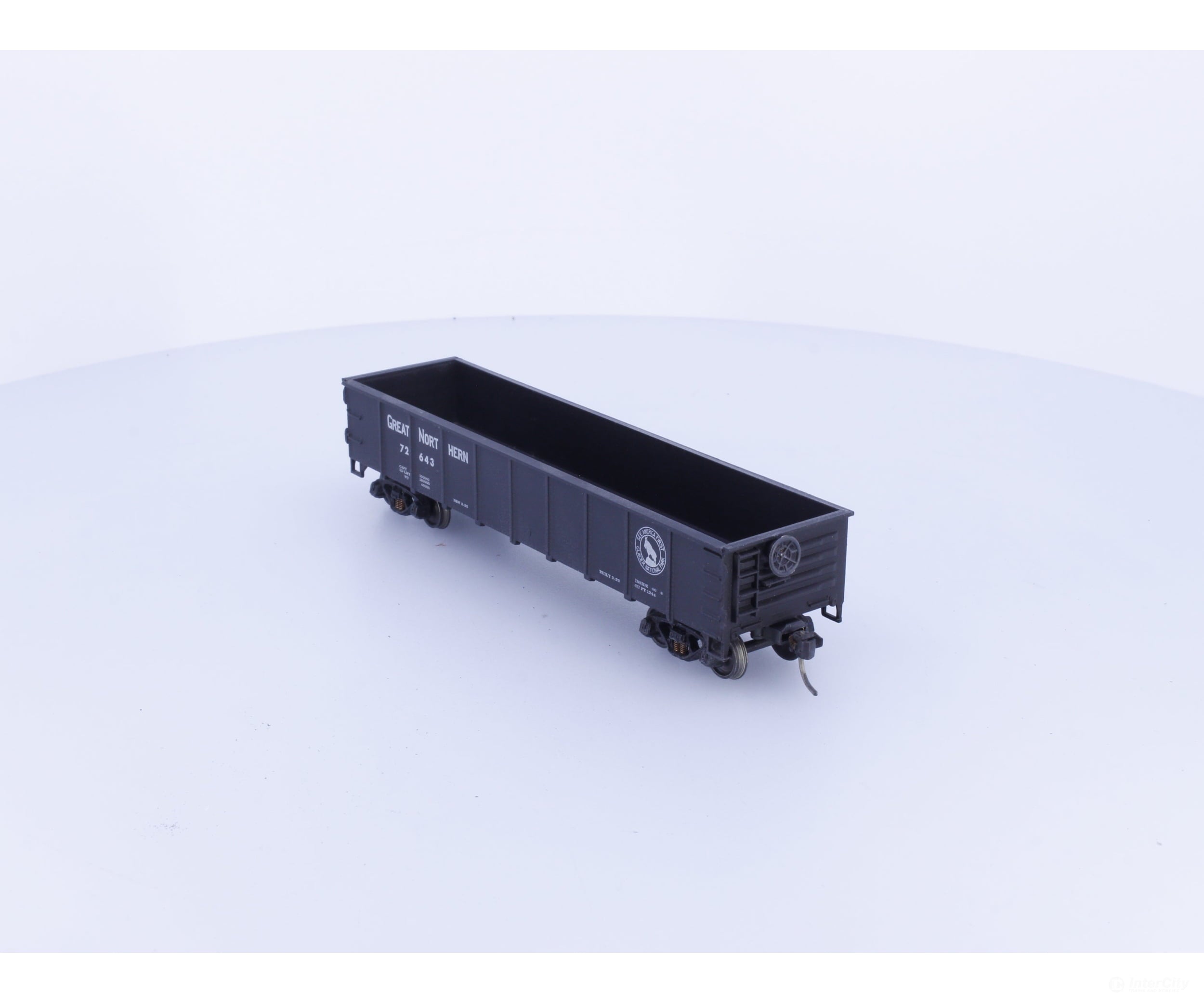 Roundhouse 1347 HO 40’ Gondola with Load Great Northern (GN) 72643 - Freight Cars