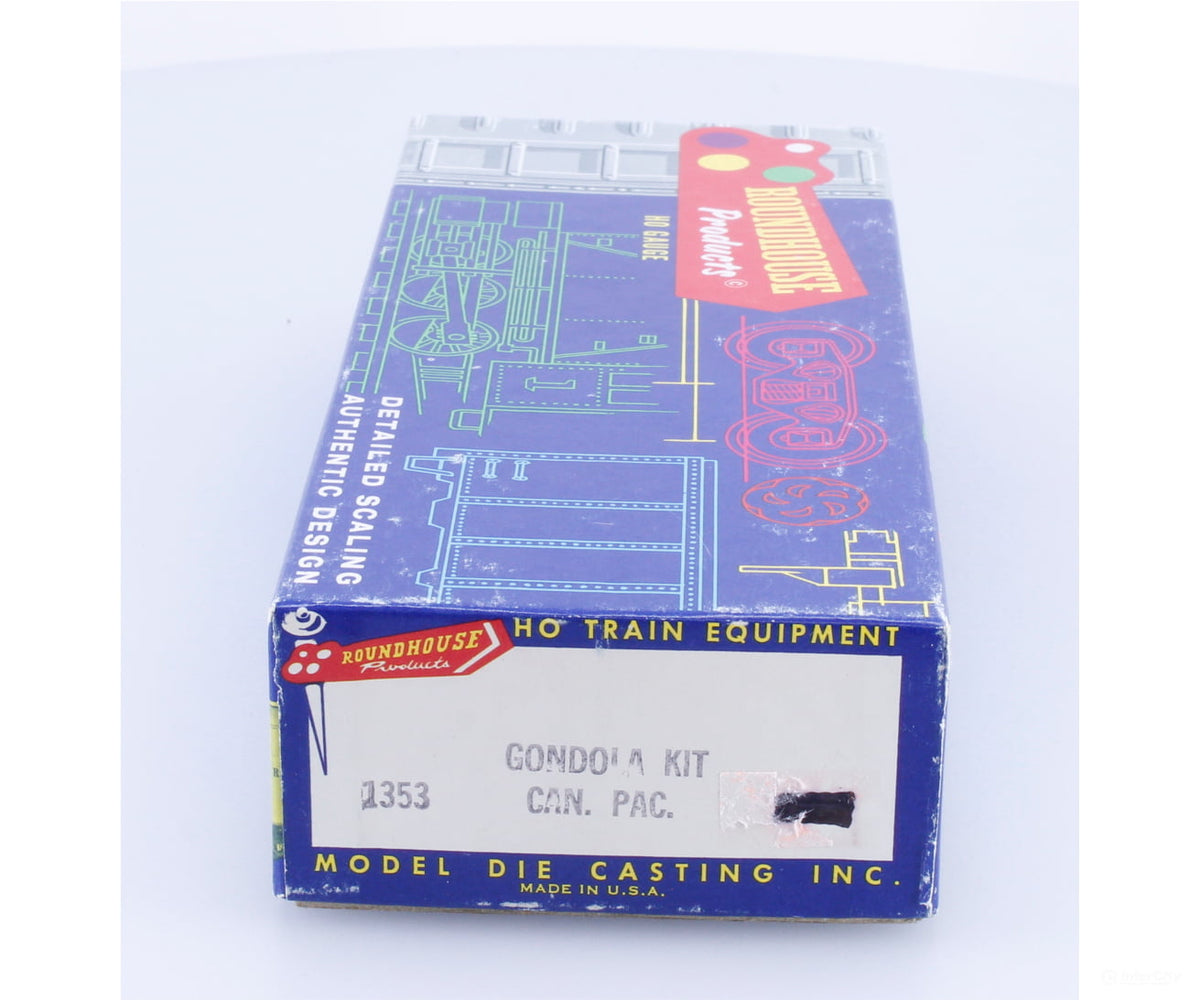Roundhouse 1353 HO Gondola Kit Canadian Pacific (CP) 375300 - Freight Cars