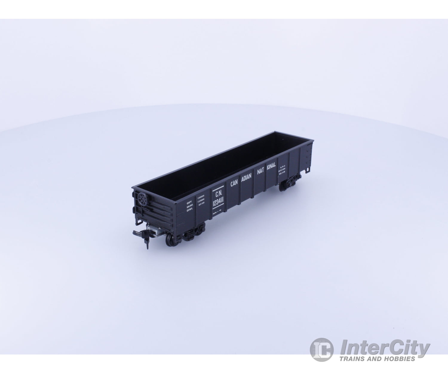 Roundhouse 1354 HO 40’ Gondola Wagon Canadian National (CN) 123411 Freight Cars