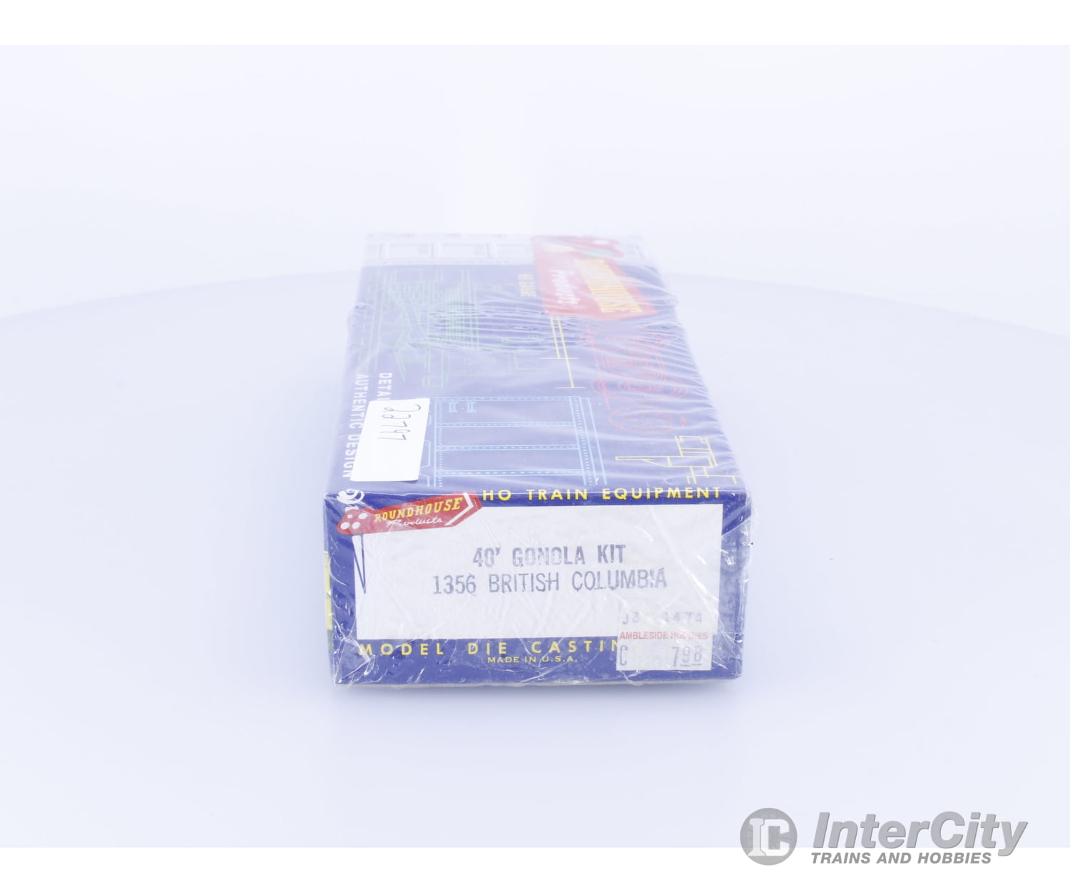 Roundhouse 1356 HO 40’ Gondola Kit BC Rail (BCOL) 9234 Freight Cars