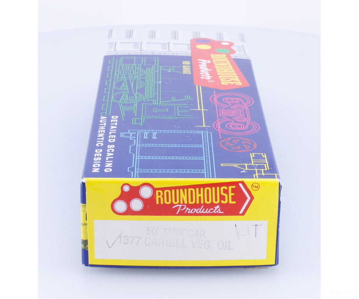 Roundhouse 1377 HO 50’ Tank Car Kit Cargill (CGRX) 7136 - Analog Throttles & Power