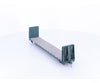 Roundhouse 1402 HO 60’ Bulkhead Flat Car Undecorated 1402 - Freight Cars
