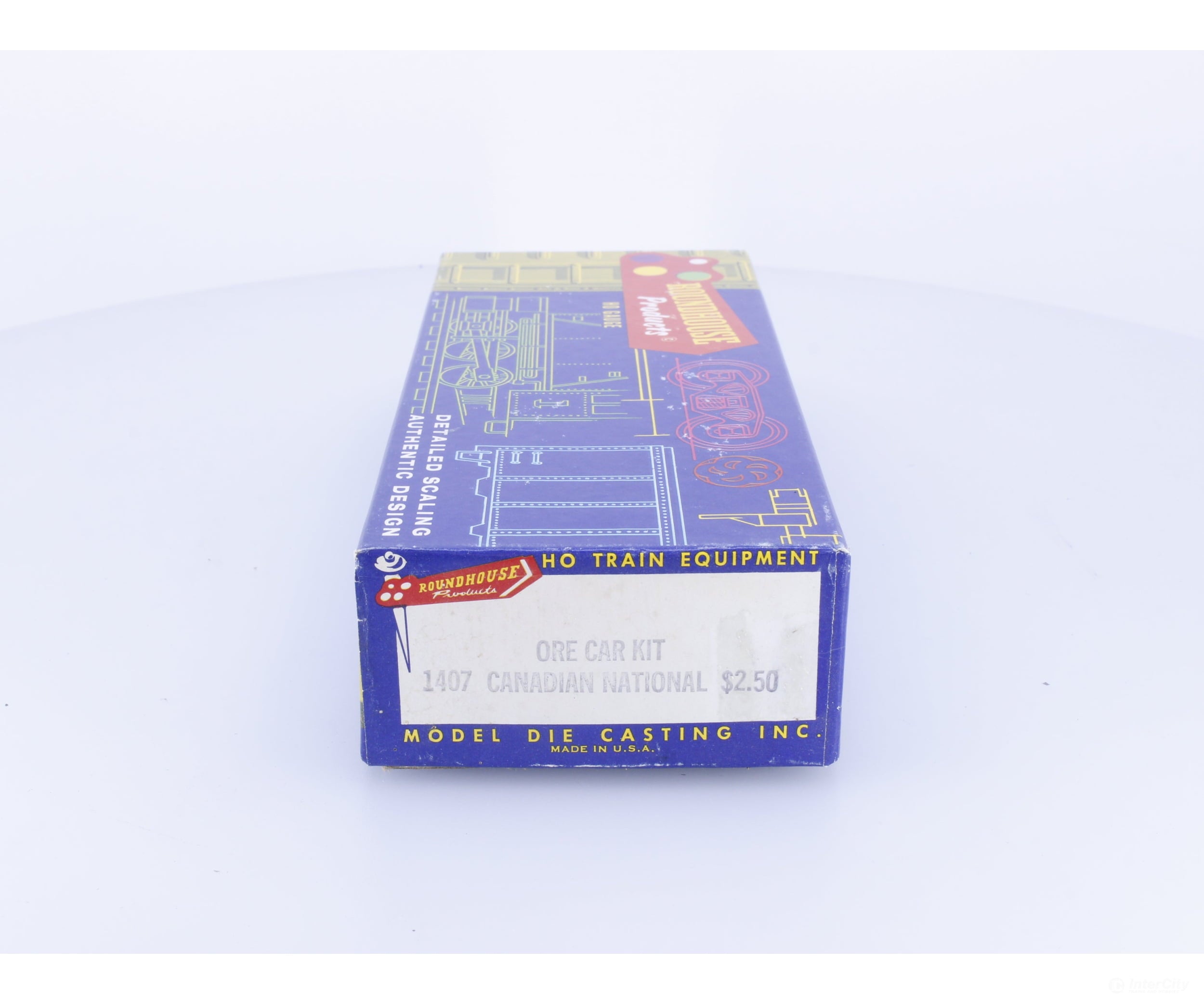 Roundhouse 1407 HO Ore Car Kit Canadian National (CN) 1610 (#1) - Freight Cars