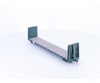 Roundhouse 1409 HO 60’ Bulkhead Flat Car Undecorated 1409 - Freight Cars