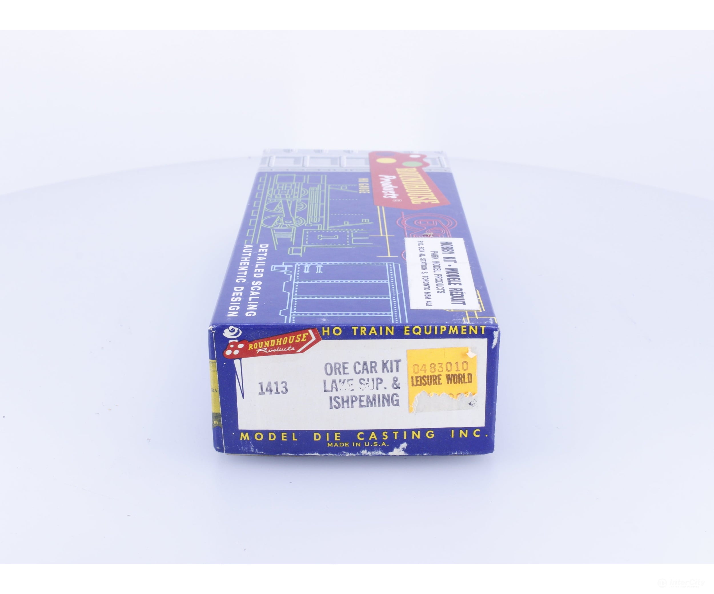 Roundhouse 1413 HO Ore Car Kit Lake Superior & Ishpeming (LS&I) 7138 - Freight Cars