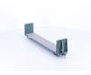 Roundhouse 1439 HO 60’ Bulkhead Flat Car Undecorated 1439 - Freight Cars