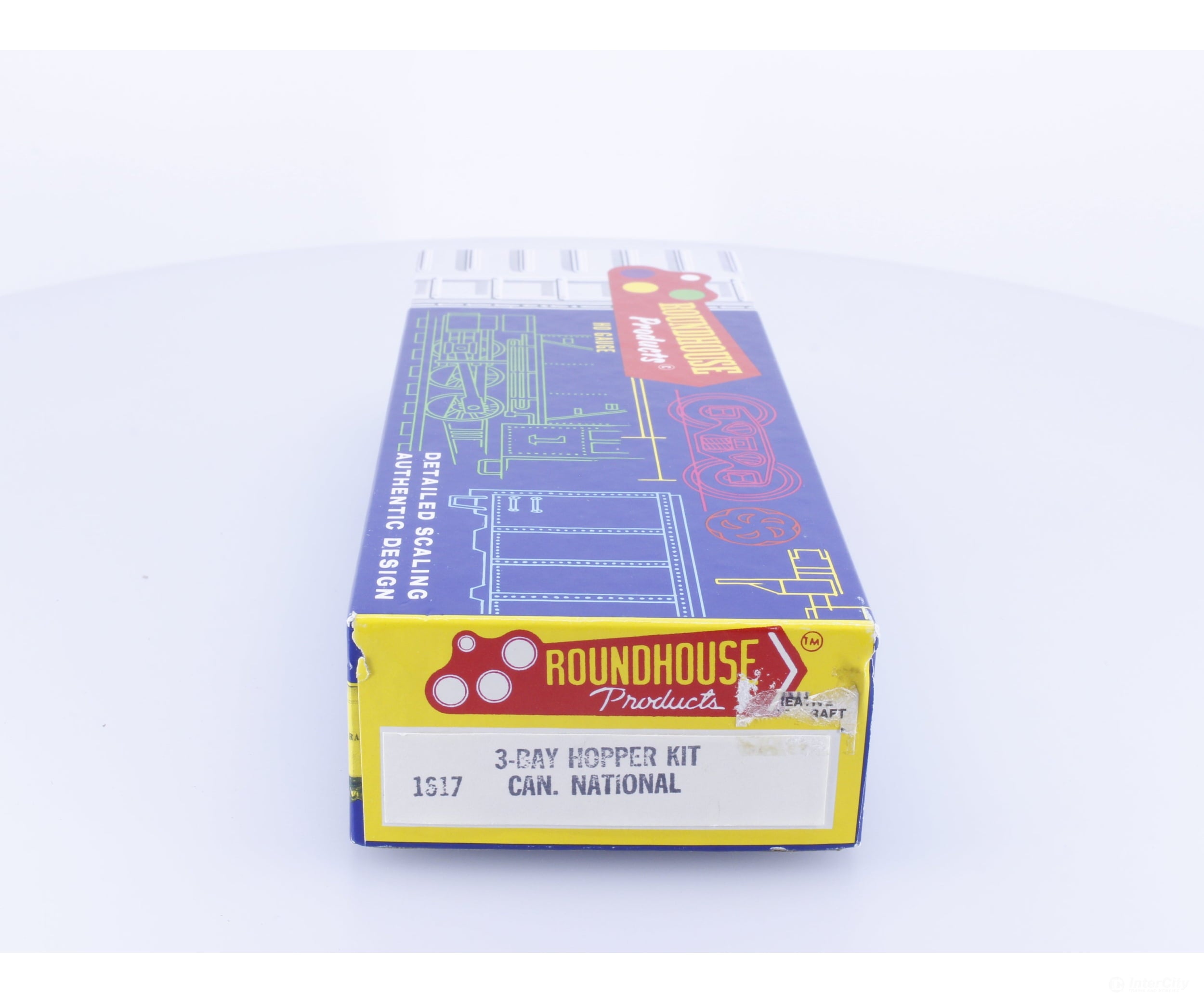 Roundhouse 1617 HO 3 Bay Hopper Kit Canadian National (CN) 322660 (#2) Freight Cars