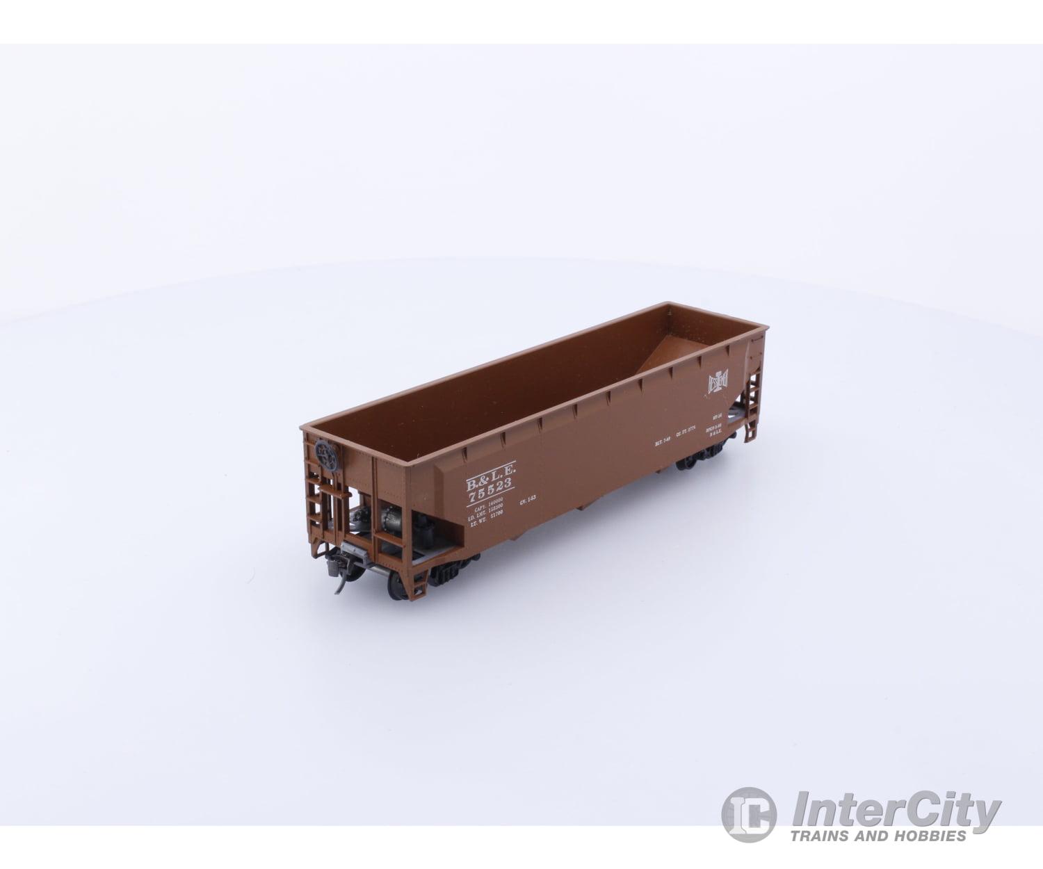 Roundhouse 1618 HO 3 Bay Offset Hopper Bessemer & L.E. 75523 Freight Cars