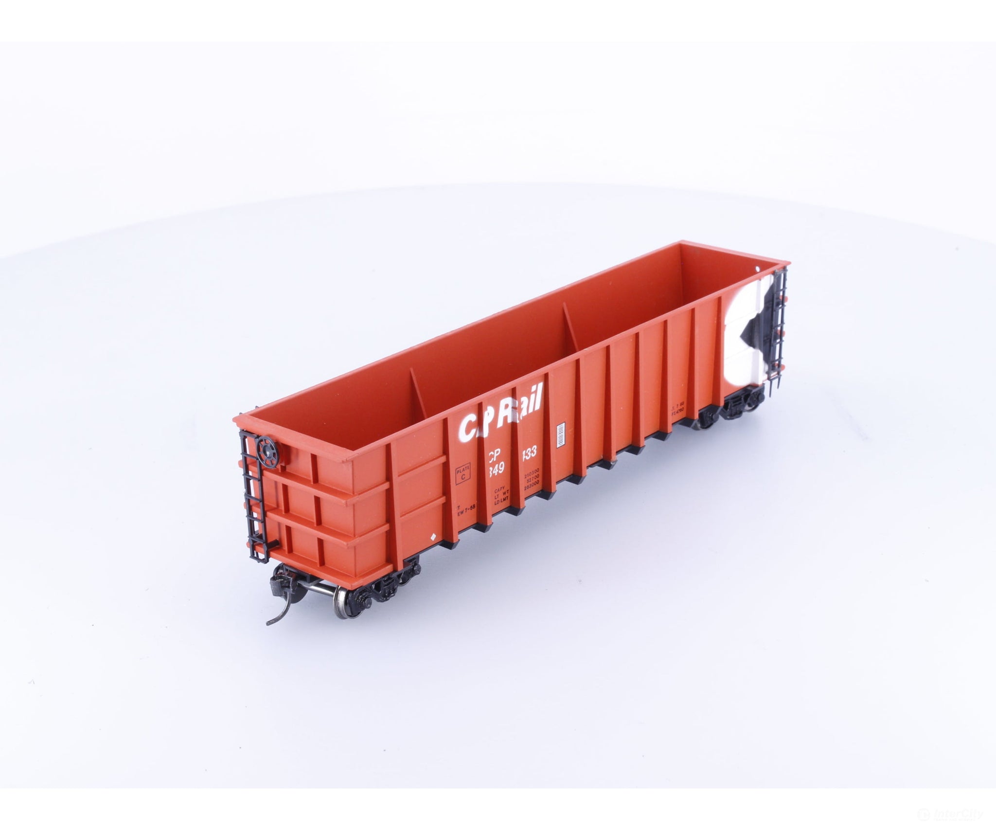 Roundhouse 1650 HO 50’ Thrall Gondola Canadian Pacific (CP) 349433 (#2) - Freight Cars