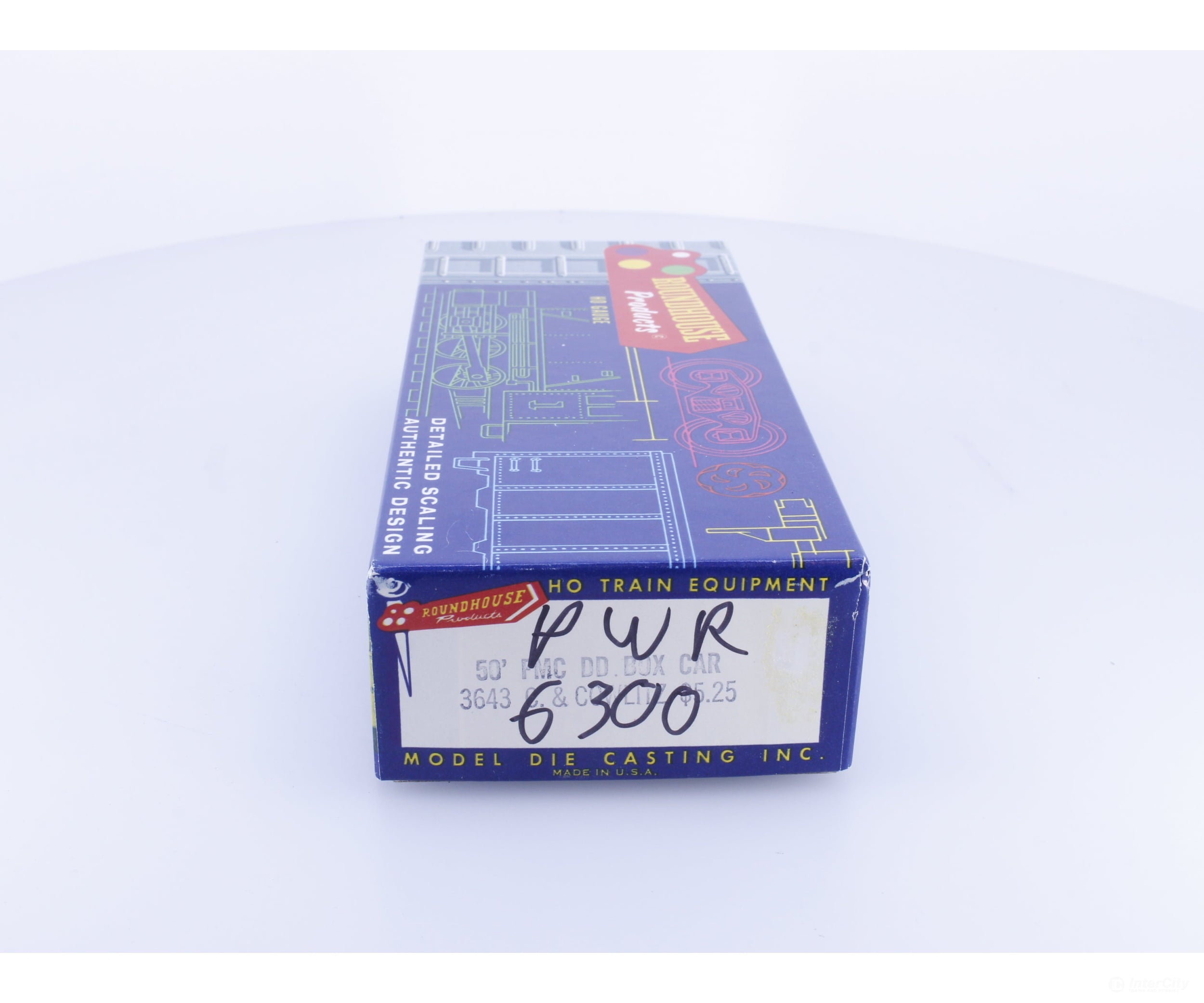 Roundhouse 1680 HO 50’ Gondola #16 Undecorated 10506 - Freight Cars