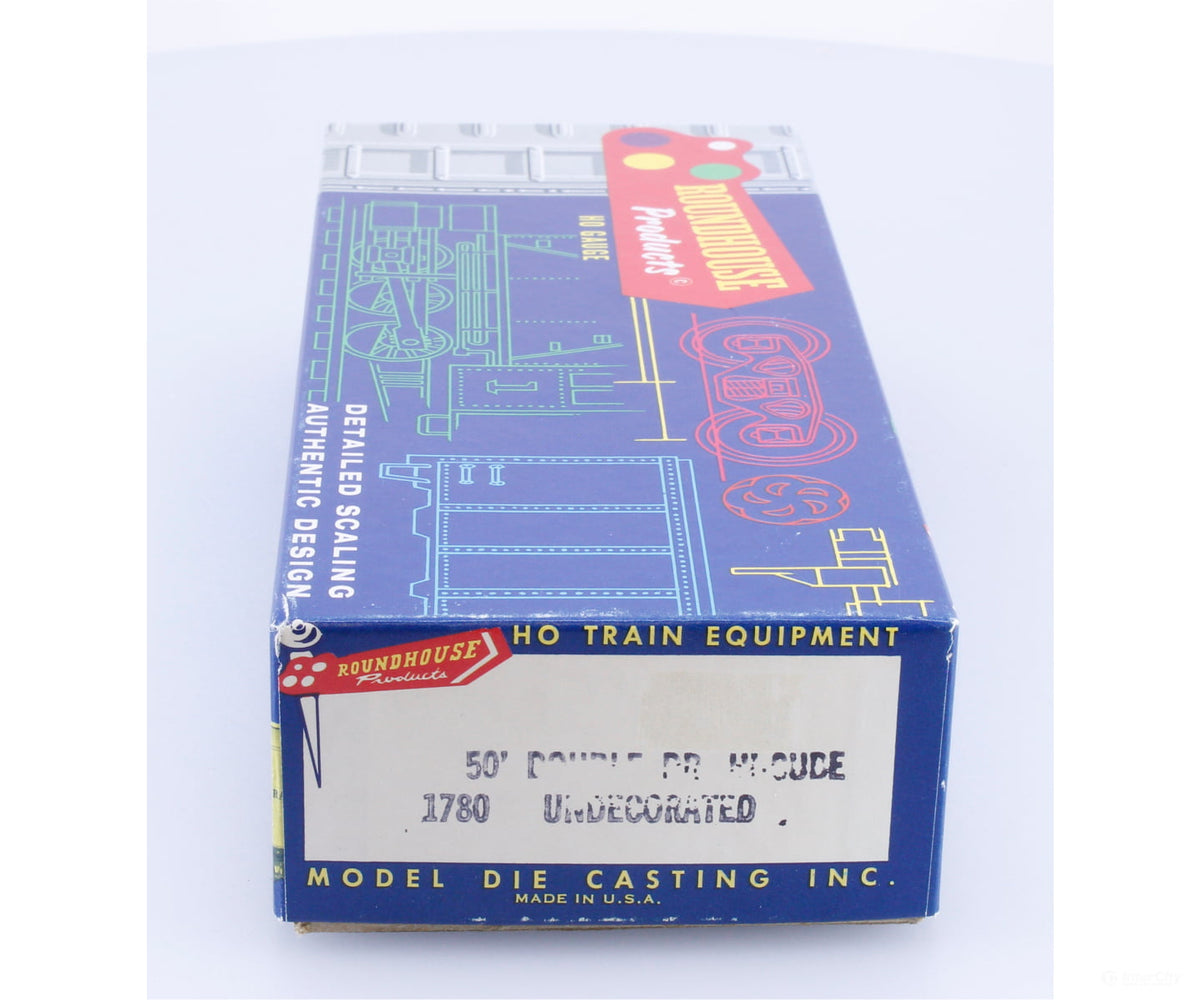 Roundhouse 1780 HO 50’ DPD Hi-Cube Box Car Kit Undecorated - Freight Cars
