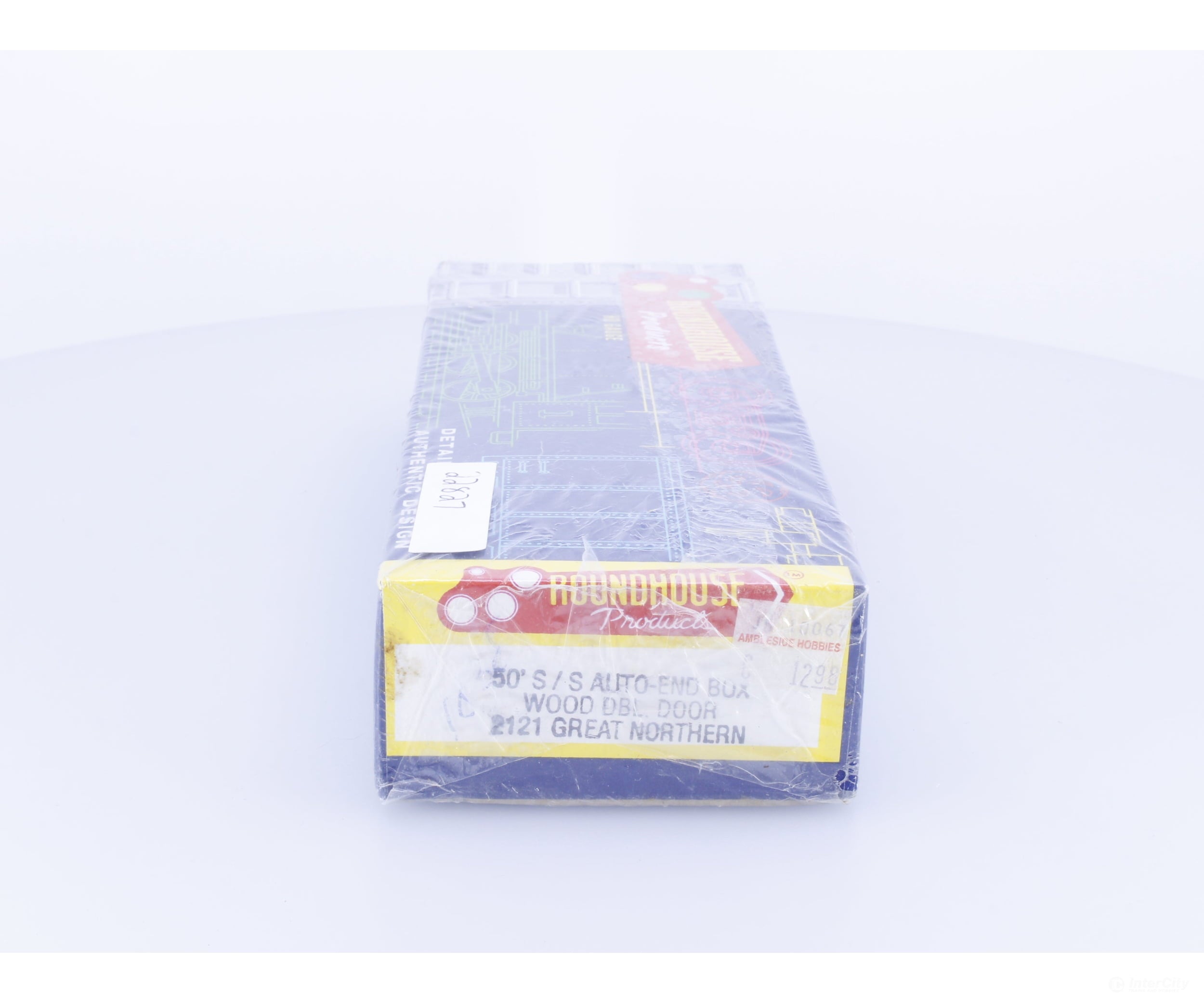 Roundhouse 2121 HO 50’ S/S Double Door Automobile Boxcar Kit Great Northern (GN) 41746 Freight Cars