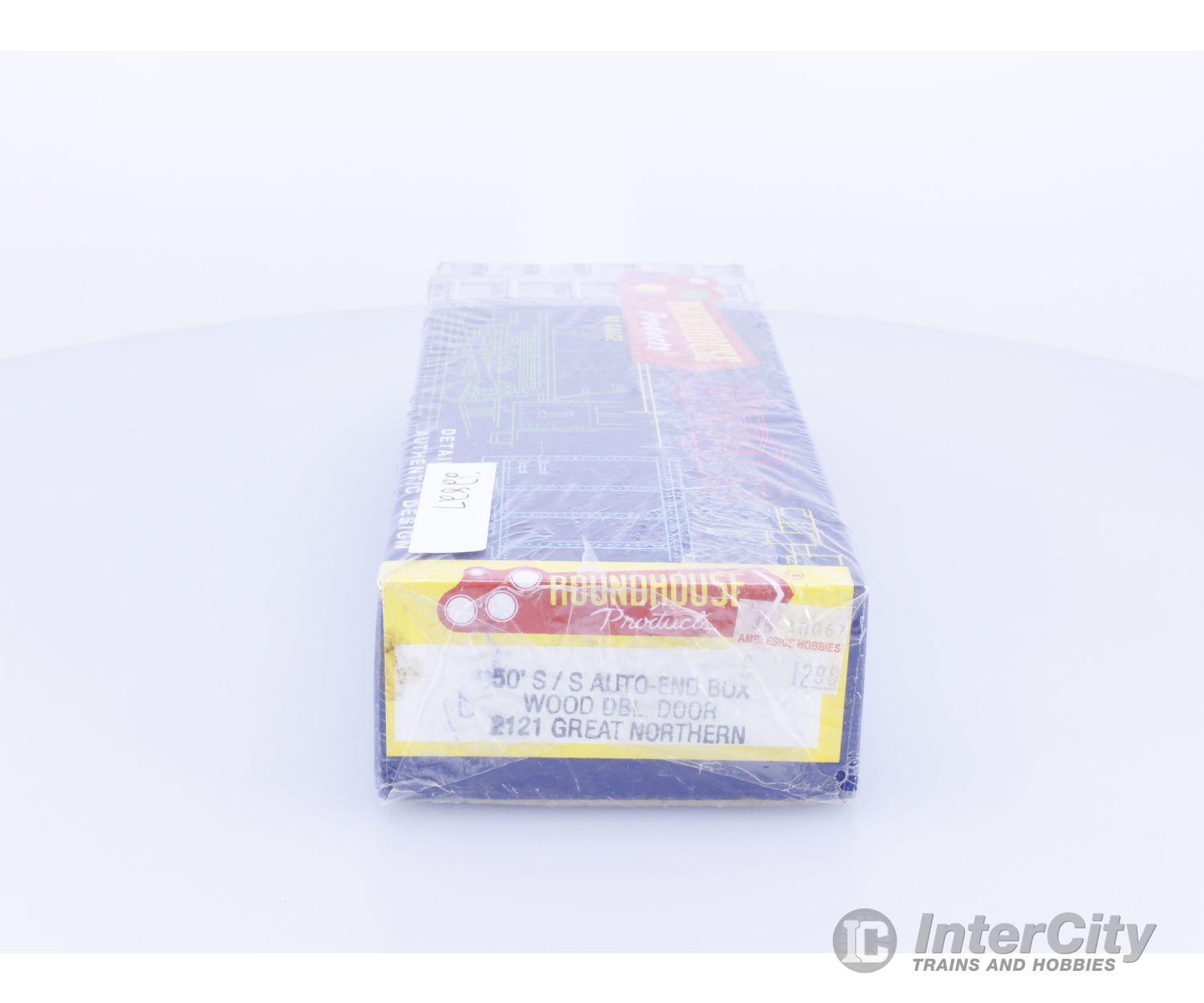 Roundhouse 2121 HO 50’ S/S Double Door Automobile Boxcar Kit Great Northern (GN) 41746 Freight Cars