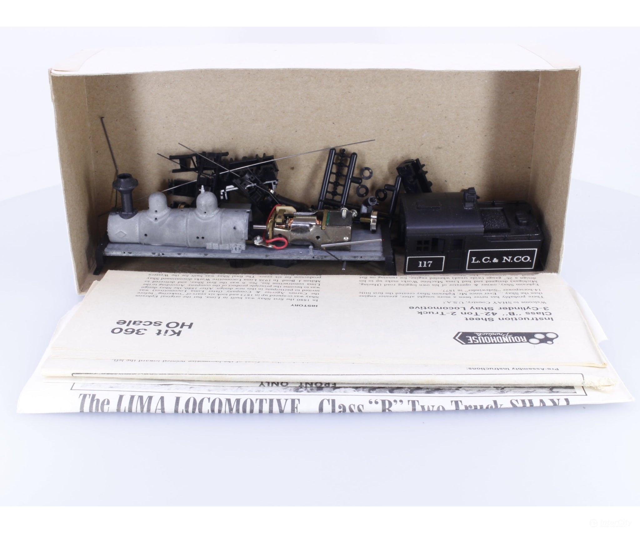 Roundhouse 360 HO 2 Truck Shay Kit - Locomotives
