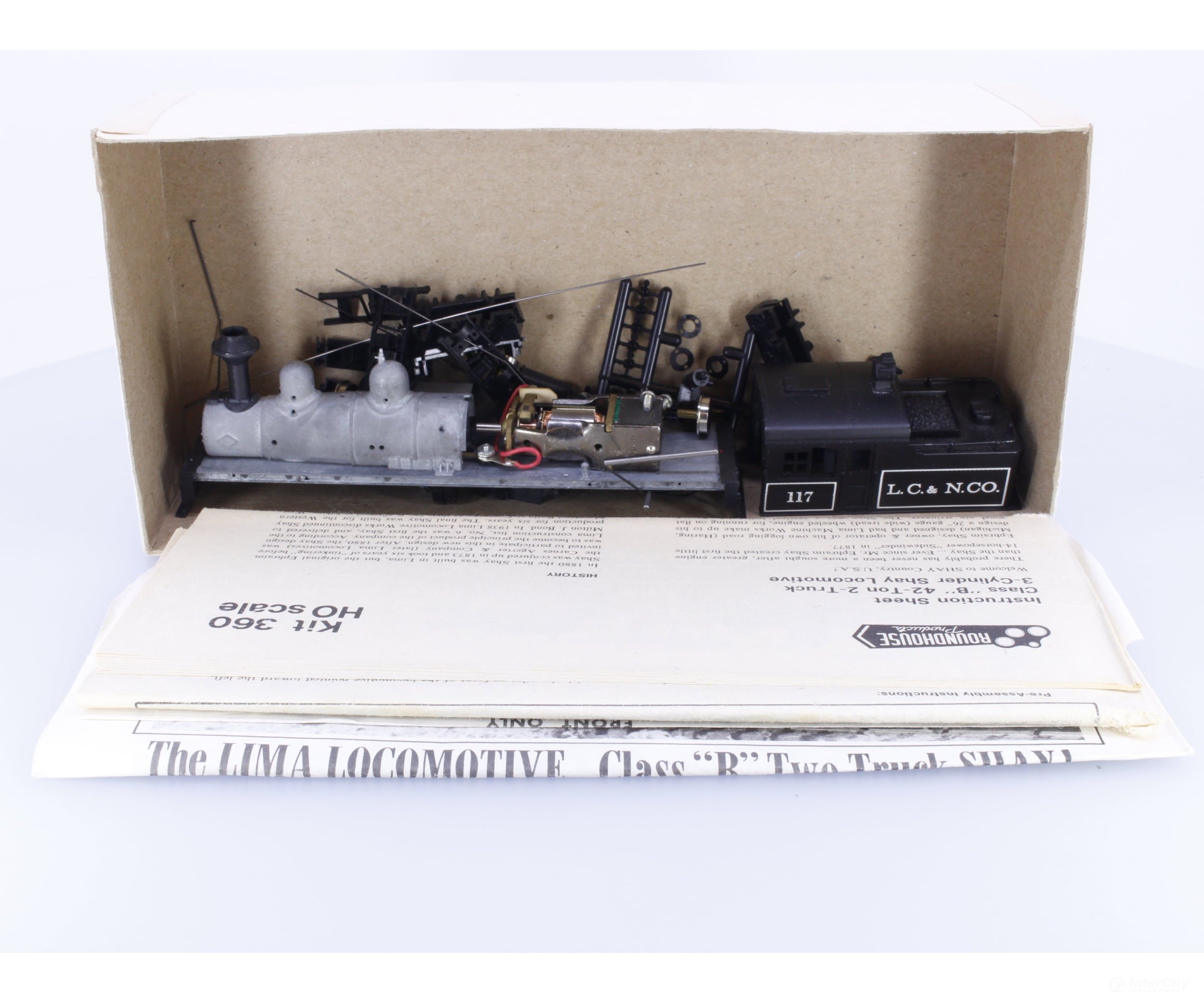 Roundhouse 360 HO 2 Truck Shay Kit - Locomotives