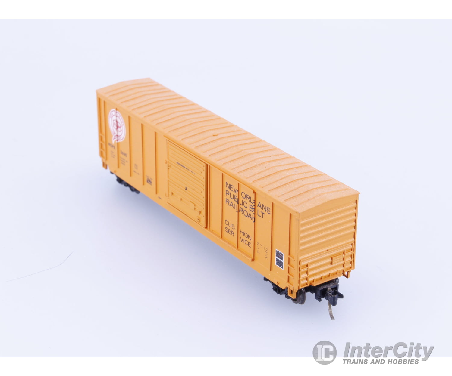 Roundhouse 3690 N 50’ Single Door Boxcar New Orleans Public Belt Railroad (NOPB) 3690 Freight Cars