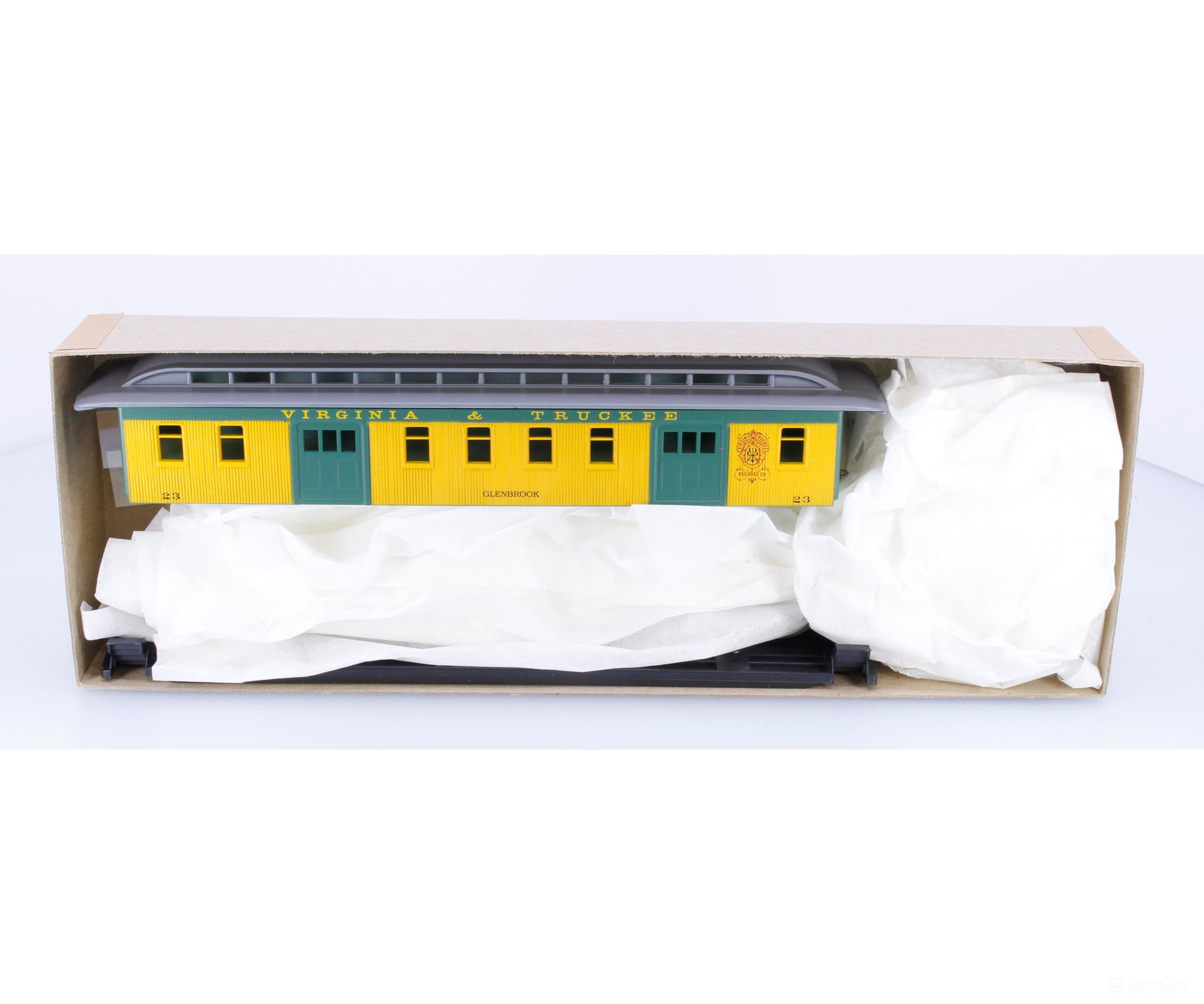 Roundhouse 5027 HO 50’ Old Time Baggage Car Virginia & Truckee 23 - Freight Cars