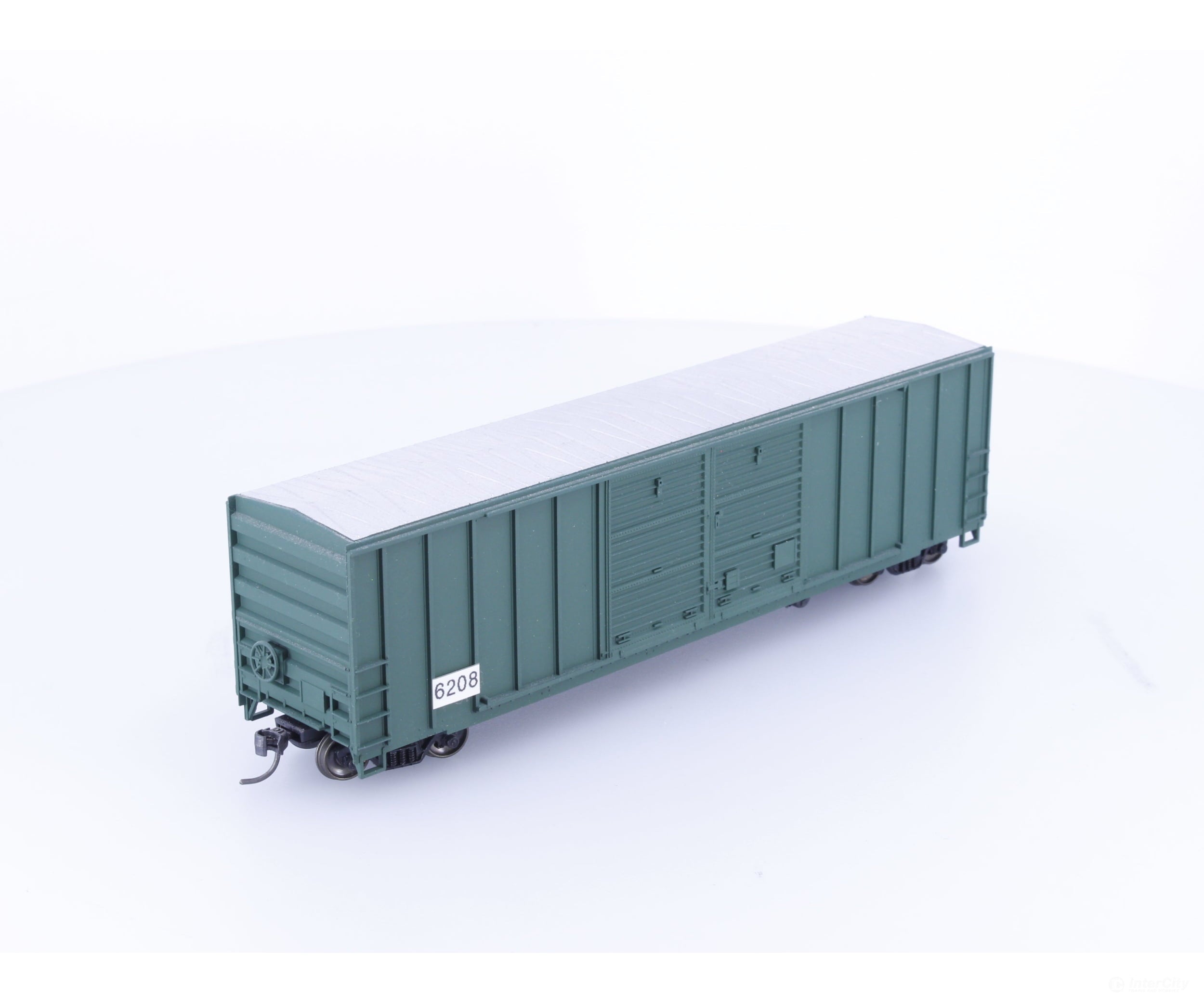 Roundhouse 6208 HO 50’ Double Door Boxcar Undecorated 6208 - Freight Cars