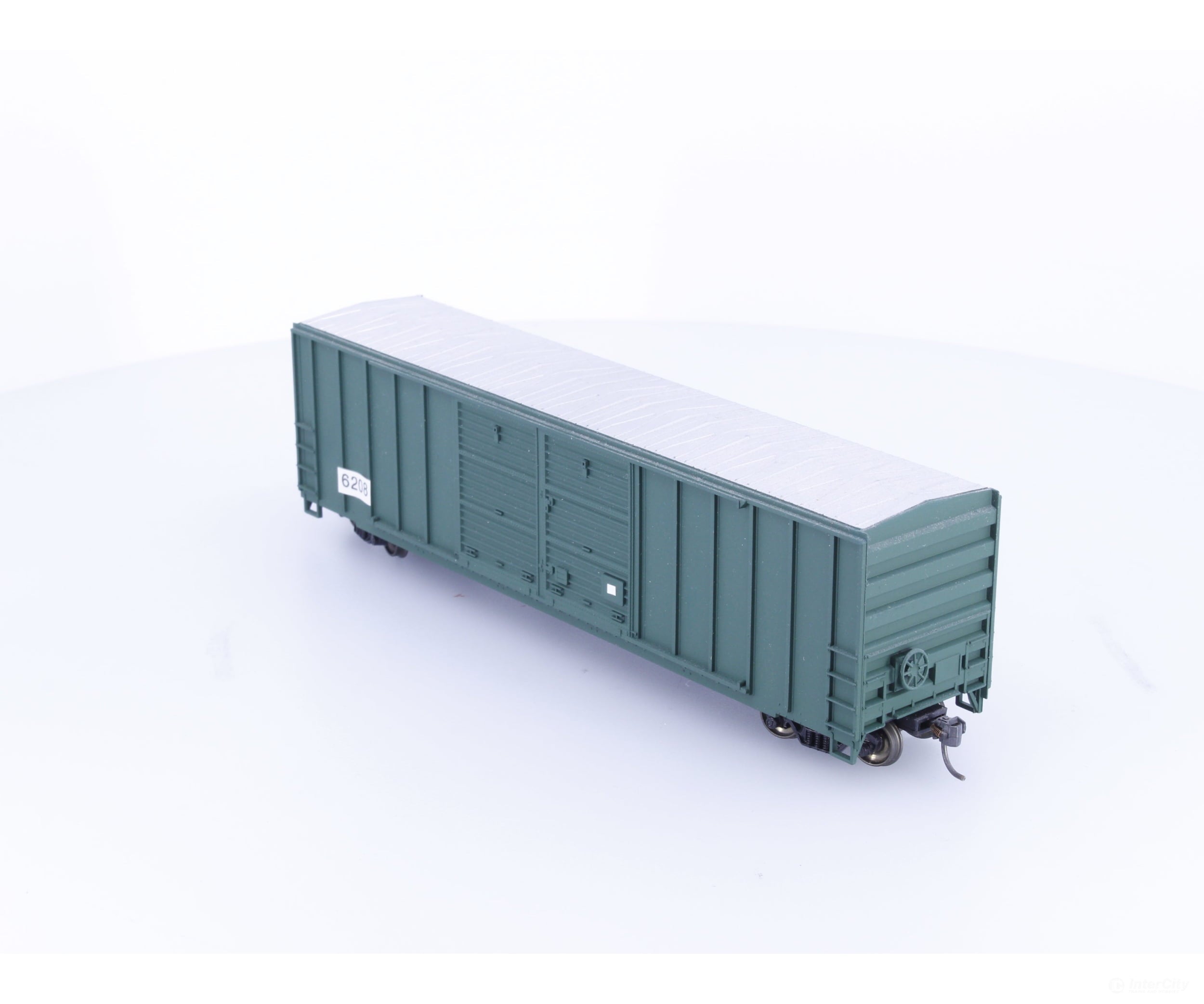 Roundhouse 6208 HO 50’ Double Door Boxcar Undecorated 6208 - Freight Cars