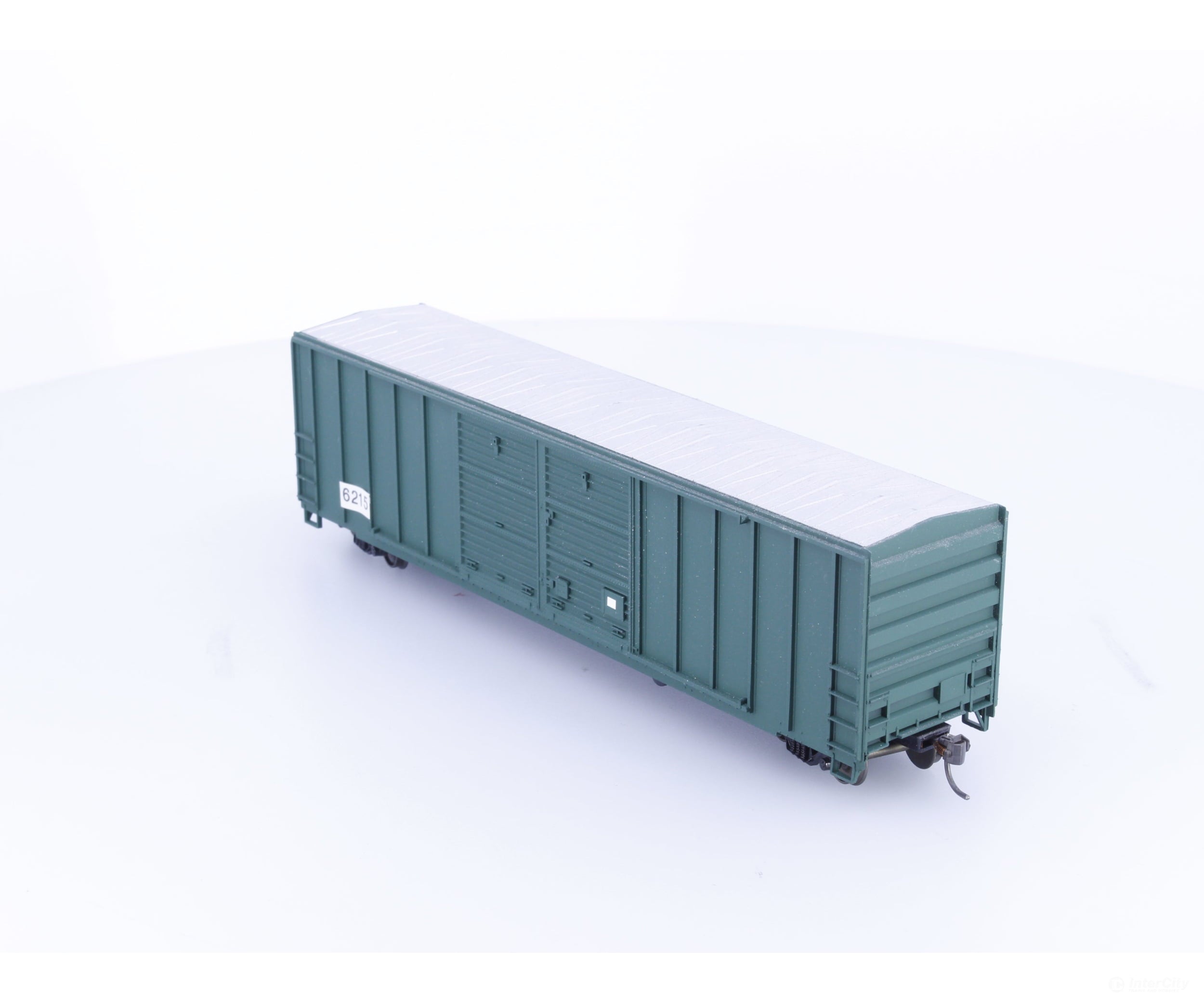 Roundhouse 6215 HO 50’ Double Door Boxcar Undecorated 6215 - Freight Cars