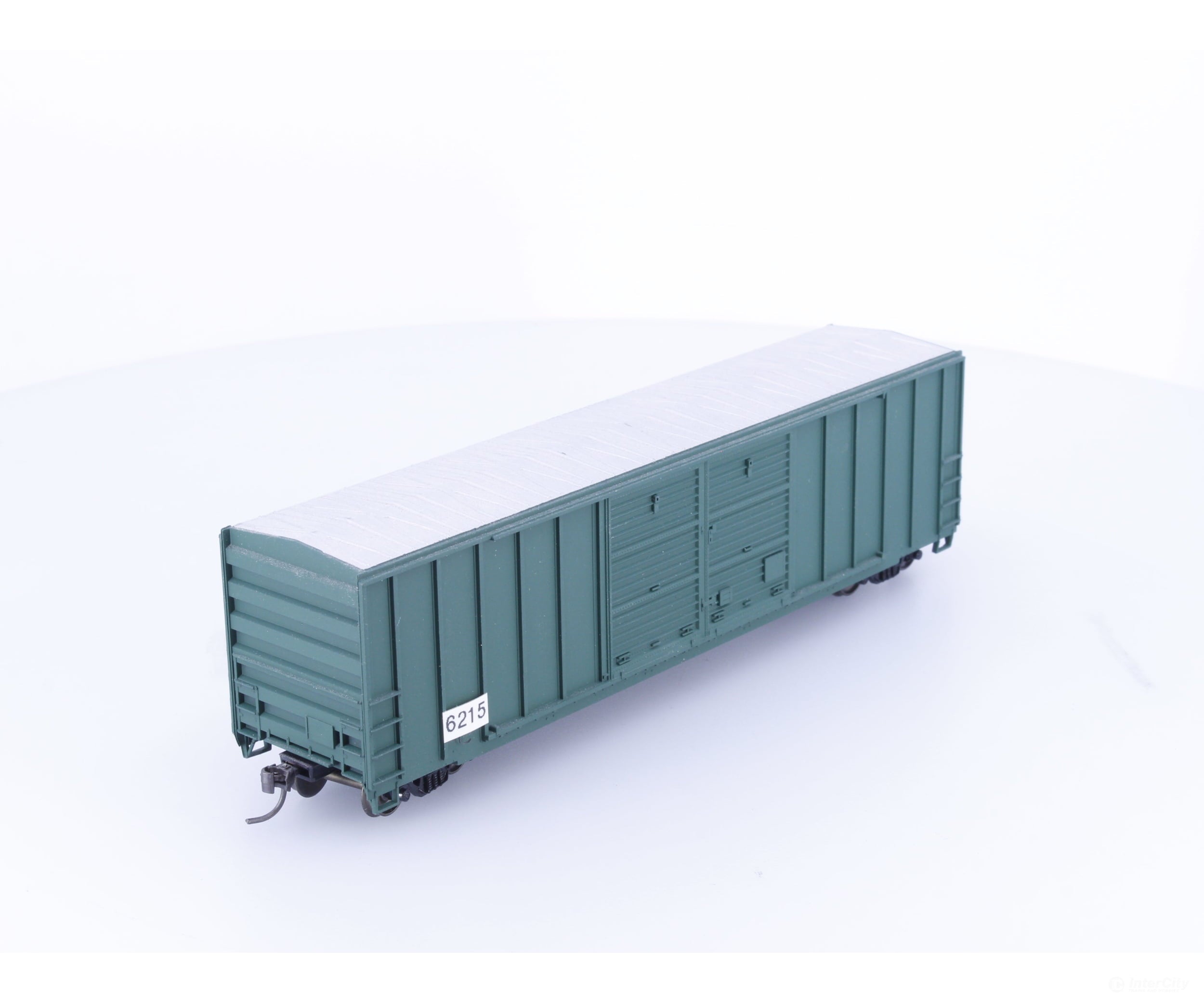 Roundhouse 6215 HO 50’ Double Door Boxcar Undecorated 6215 - Freight Cars