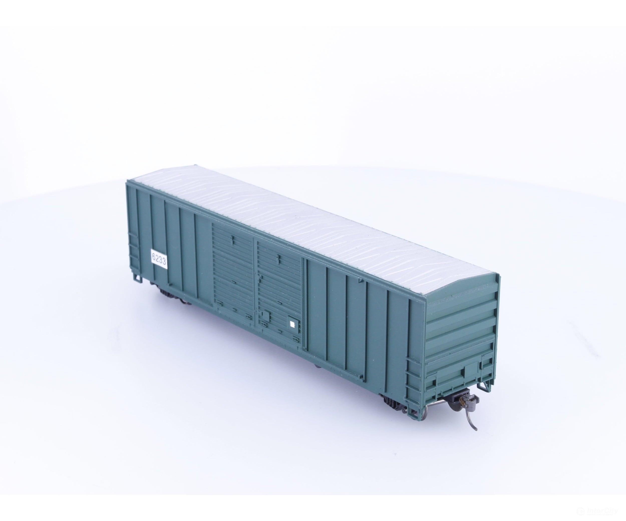 Roundhouse 6233 HO 50’ Double Door Boxcar Undecorated 6233 - Freight Cars