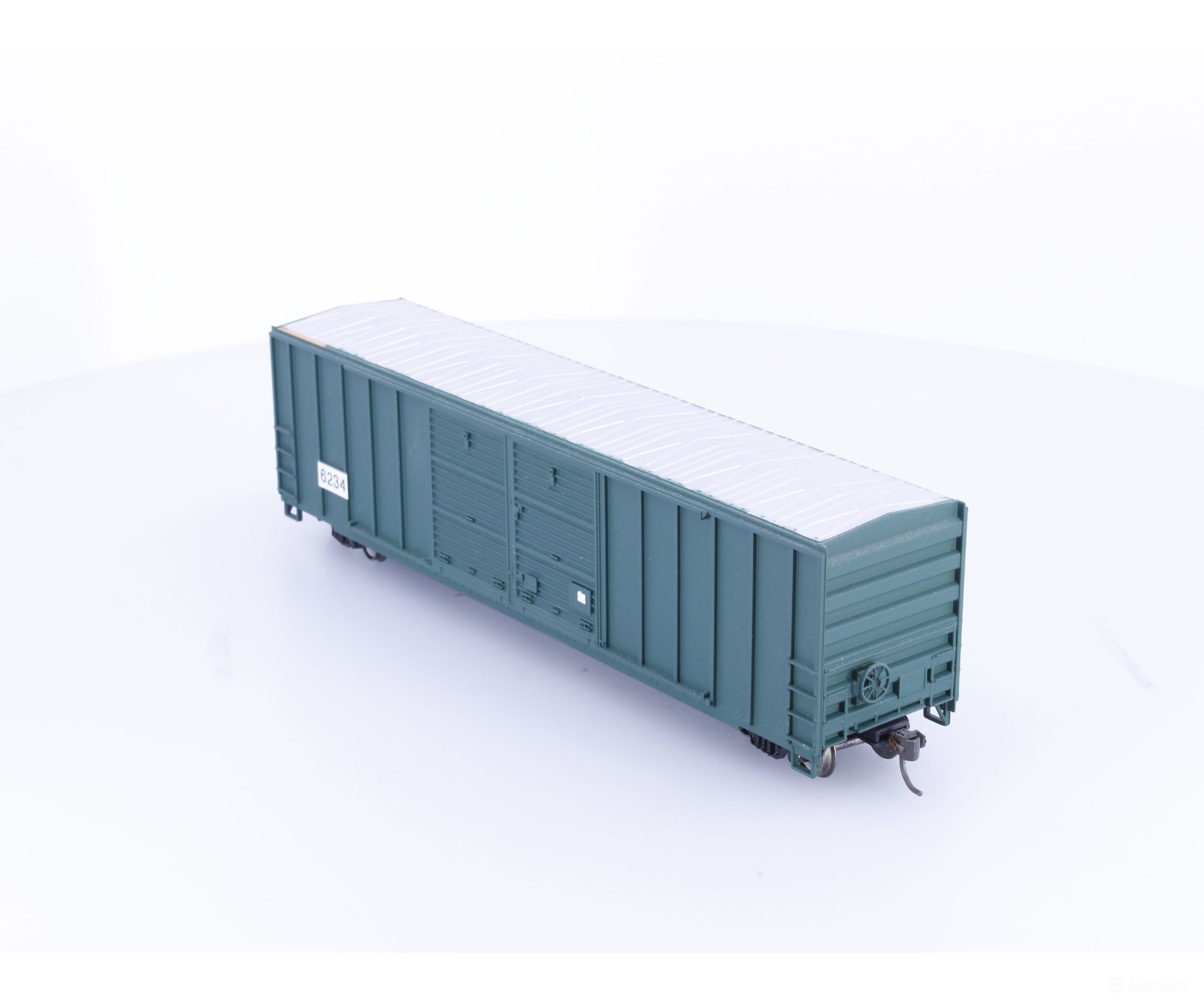 Roundhouse 6234 HO 50’ Double Door Boxcar Undecorated 6234 - Freight Cars