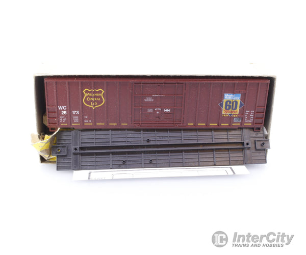 Roundhouse 7749 HO Box Car Kit Wisconsin Central (WC) 26173 Freight Cars