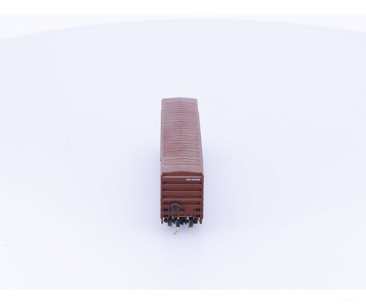 Roundhouse 82300 N 50’ FMC Combo Door Box Car Canadian National (CN) 553709 - Freight Cars
