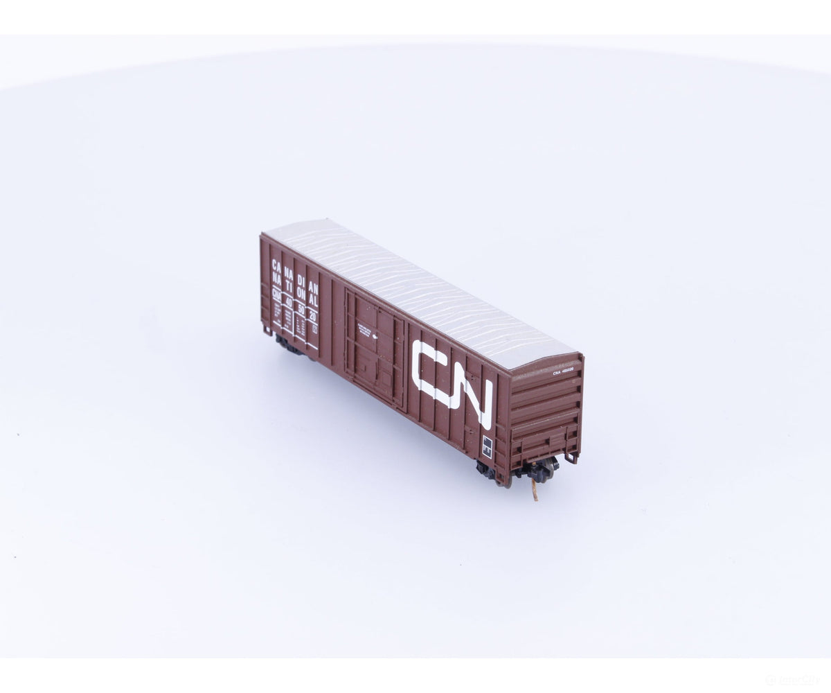 Roundhouse 83603 N 50’ FMC Plug Door Boxcar #2 Canadian National (CN) 405020 - Freight Cars