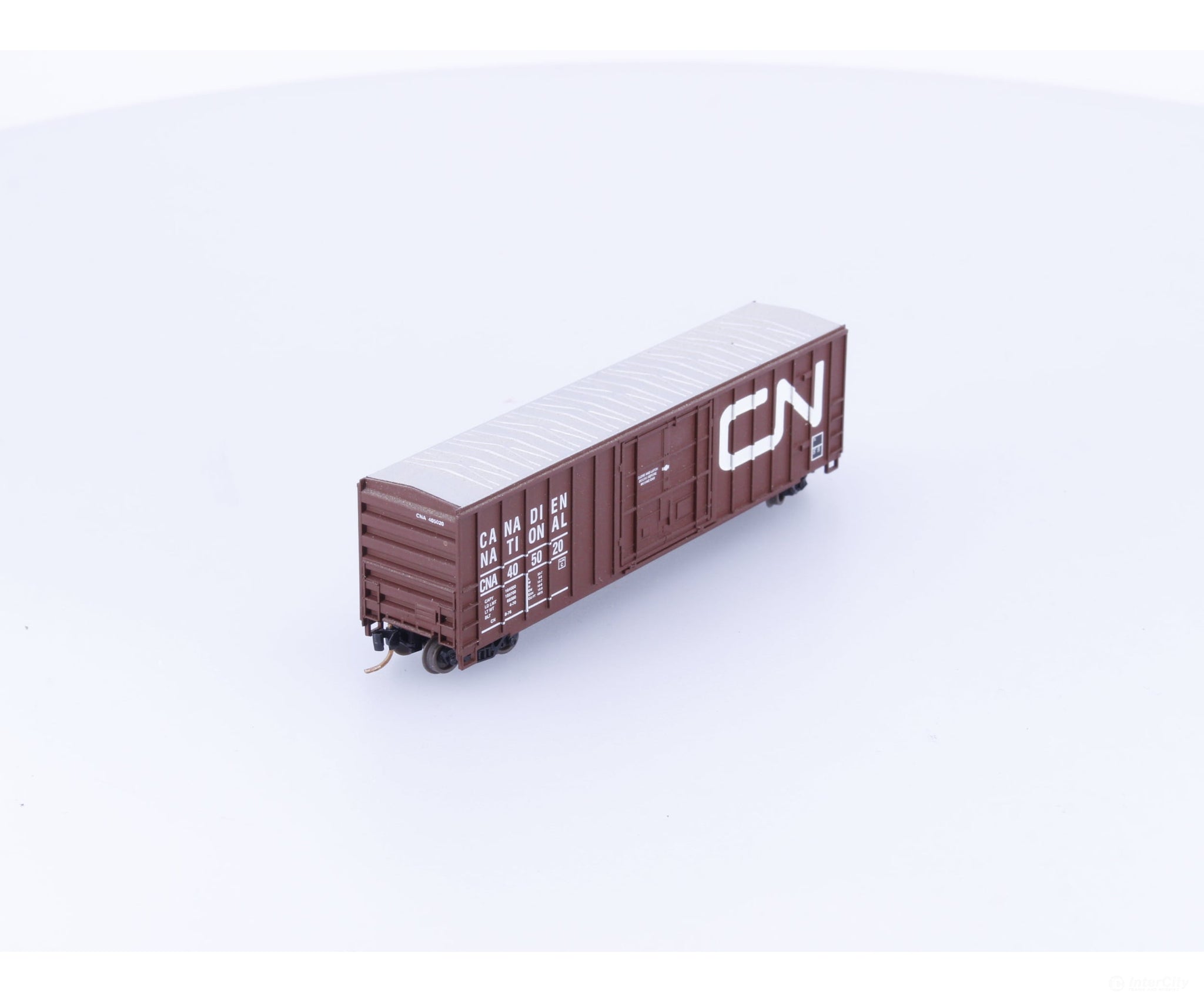 Roundhouse 83603 N 50’ FMC Plug Door Boxcar #2 Canadian National (CN) 405020 - Freight Cars
