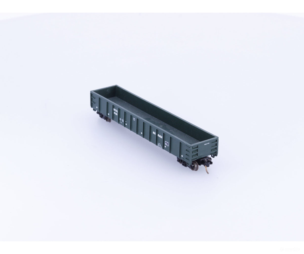 Roundhouse 84002 N 50’ Thrall Mill Gondola BC Rail (BCOL) 9150 (#1) - Freight Cars