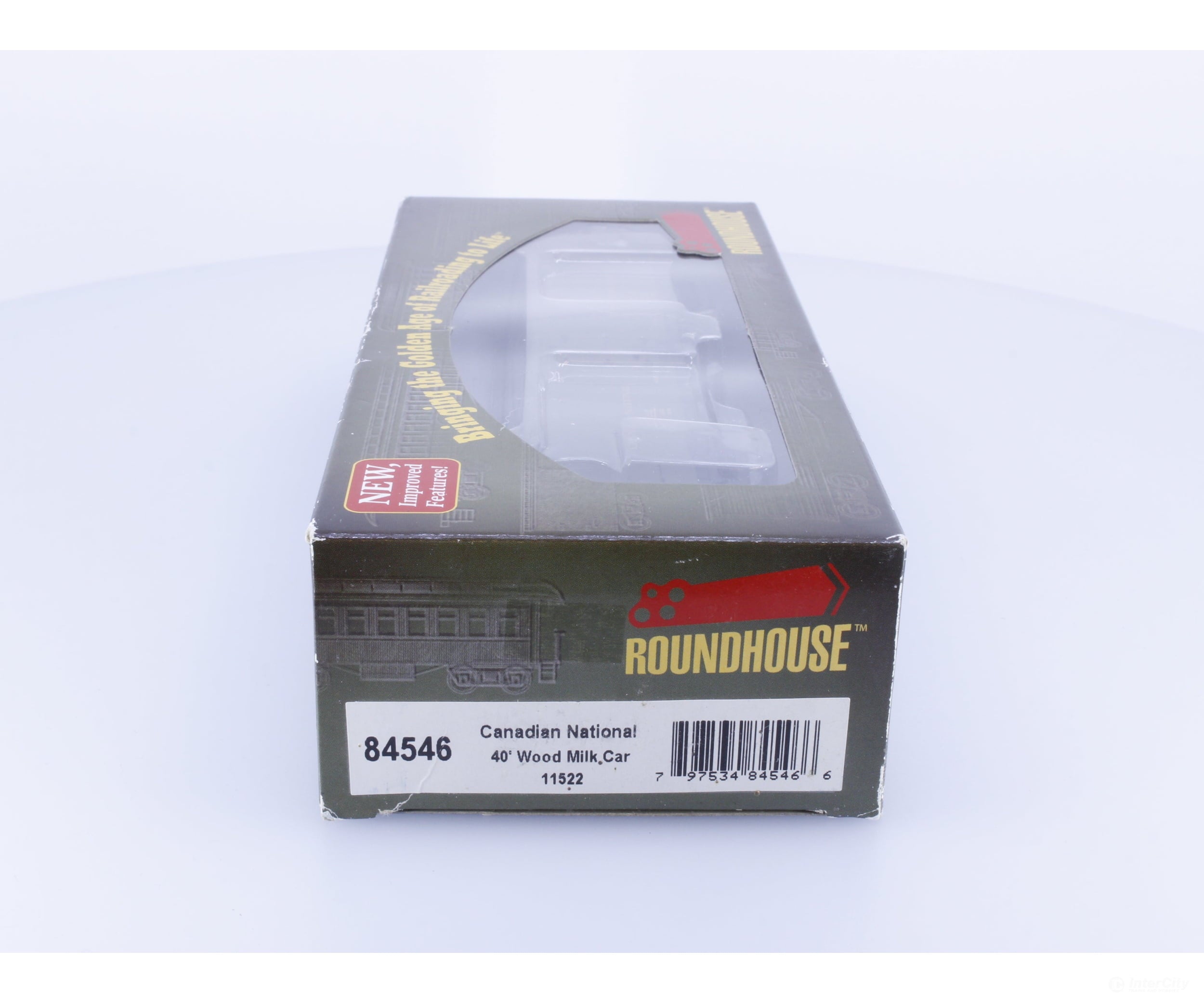Roundhouse 84546 HO 40’ Wood Milk Car Canadian National (CN) 11522 Freight Cars