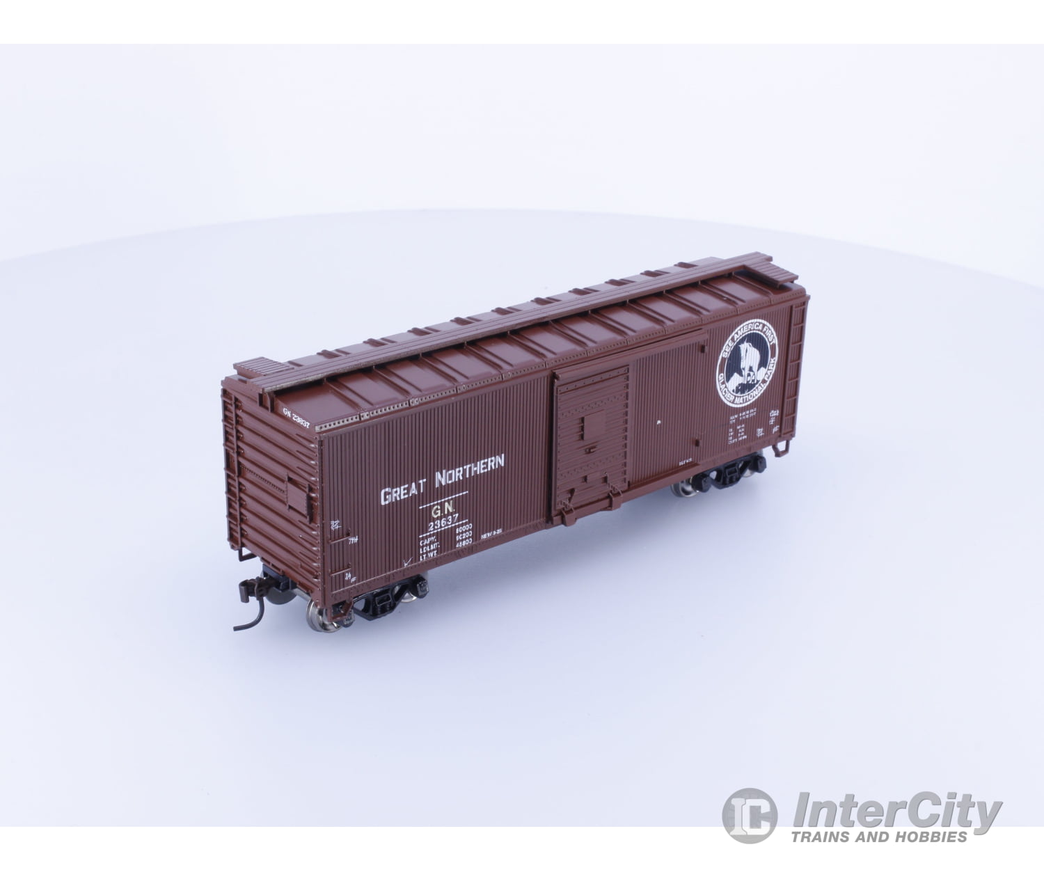 Roundhouse 84790 HO 40’ Double-Sheathed Box Car Great Northern (GN) 84790 Freight Cars
