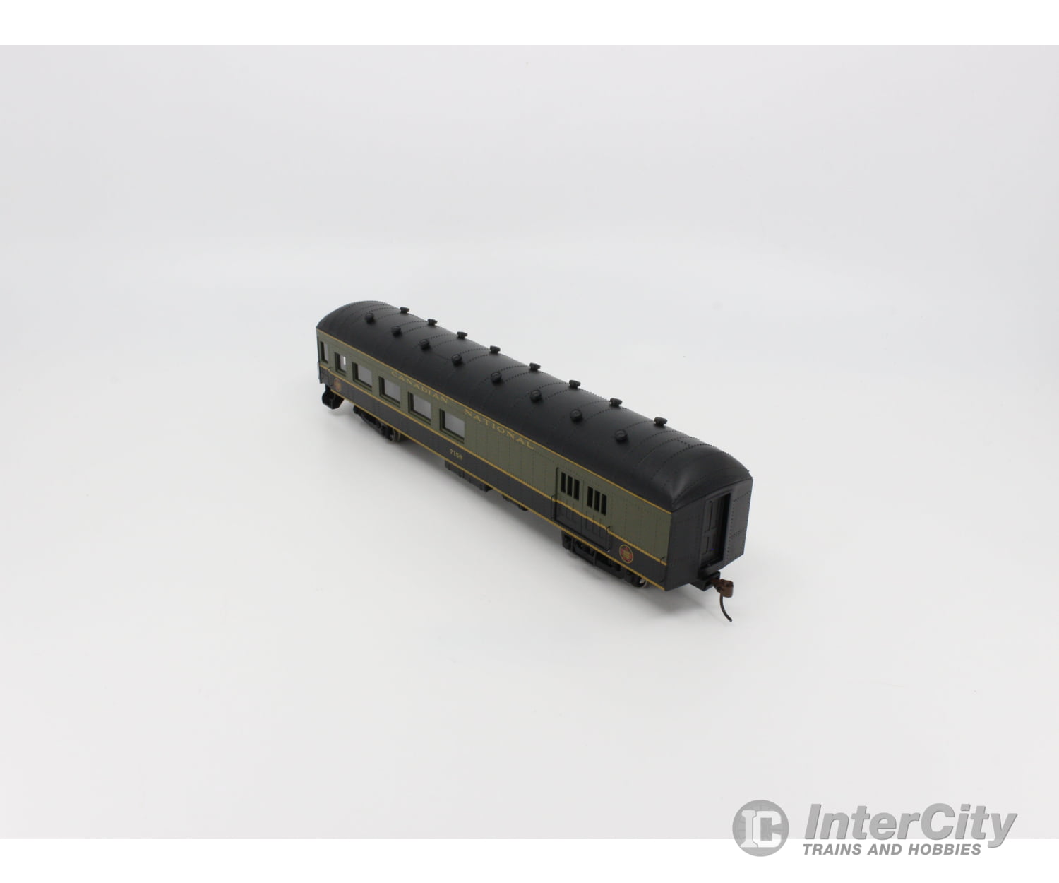 Roundhouse 86545 Ho Arch-Roof Combine Passenger Car Canadian National (Cn) 7158 Cars