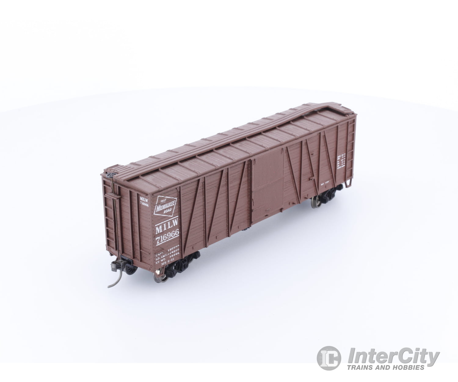 Roundhouse MILWBC HO 40’ Box Car Kit Milwaukee Road (MILW) 716966 Freight Cars