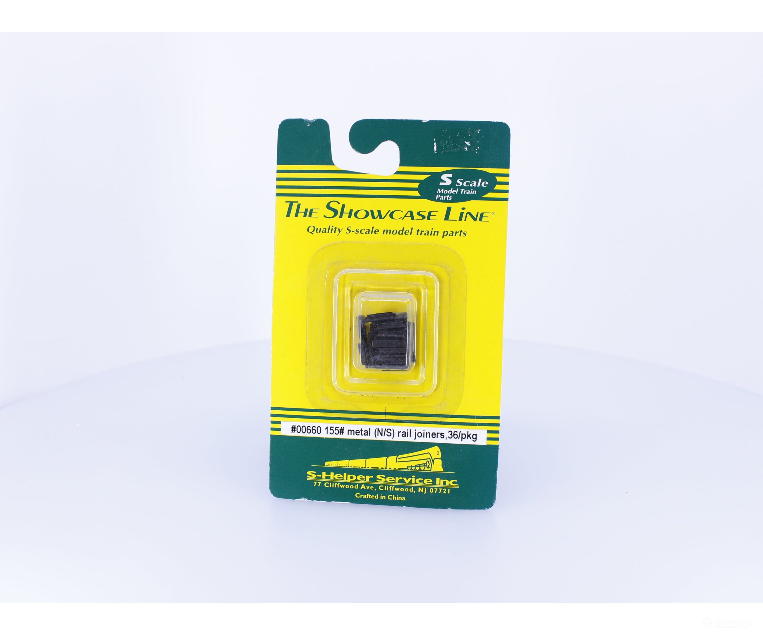 S-Helper Service Inc. 00660 S 155# Metal (N/S) Rail Joiners 36/Pkg (#1) Track Accessories
