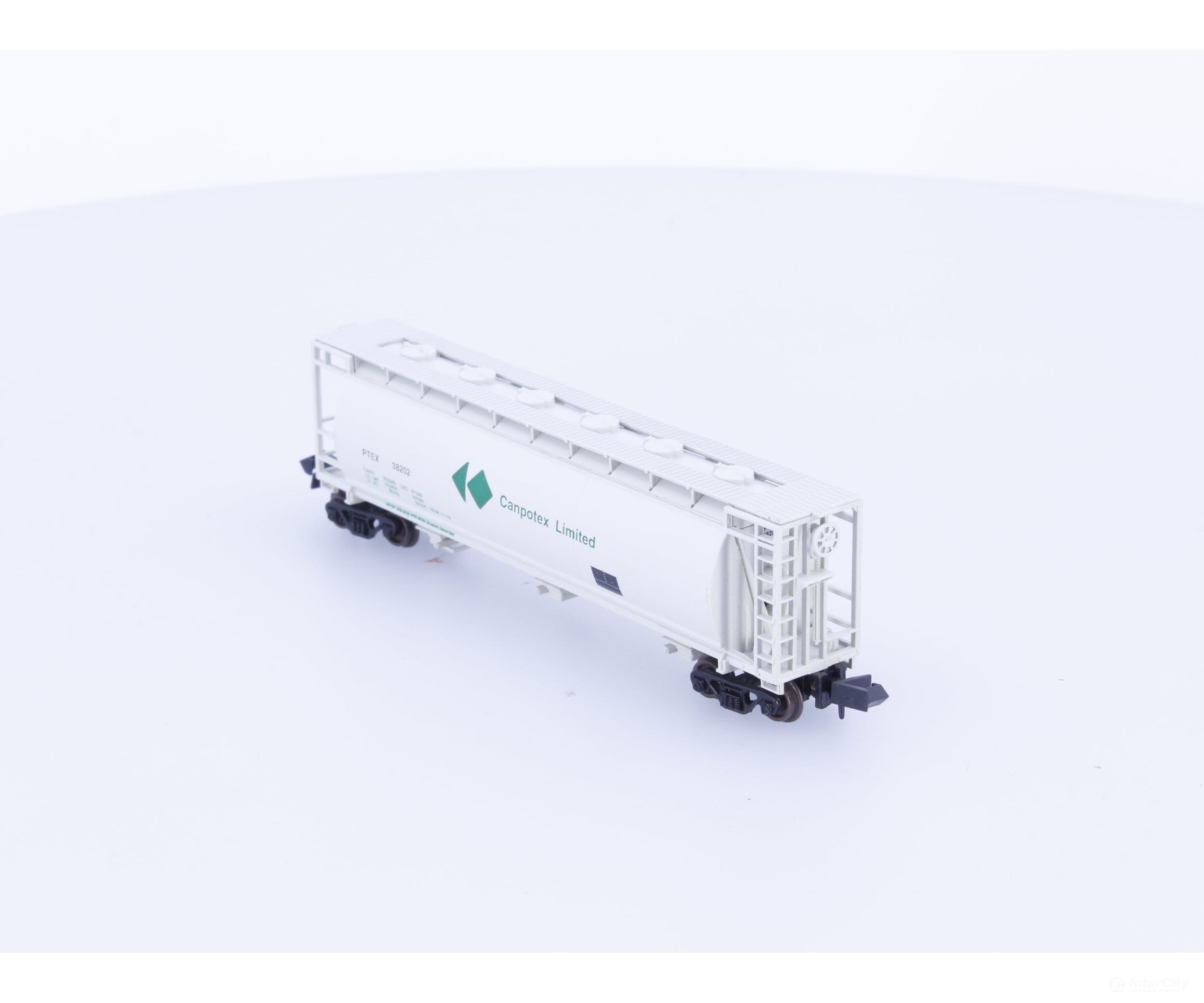 S&R Models 611 N 3 Bay Cylindrical Hopper Canpotex PTEX #2 38202 Freight Cars