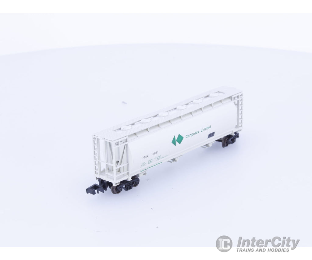 S&R Models 611 N 3 Bay Cylindrical Hopper Canpotex PTEX 38261 Freight Cars