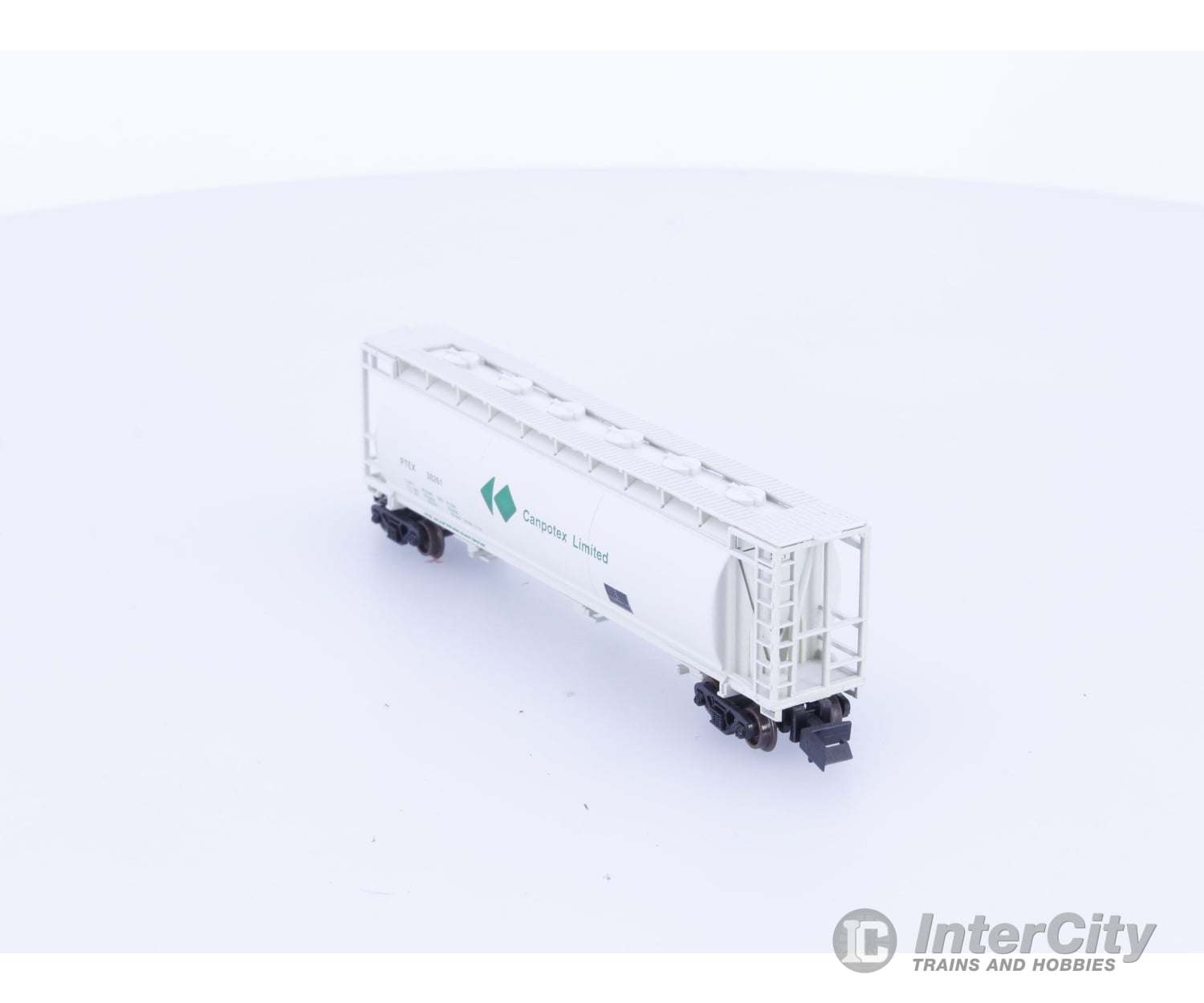 S&R Models 611 N 3 Bay Cylindrical Hopper Canpotex PTEX 38261 Freight Cars