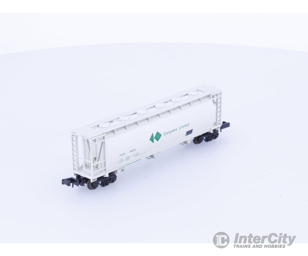 S&R Models 612 N 3 Bay Cylindrical Hopper Canpotex PTEX 38202 Freight Cars