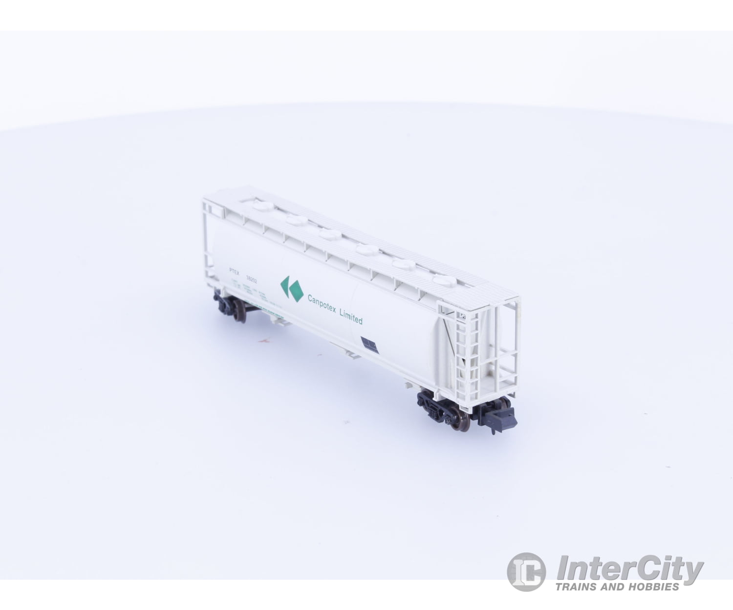 S&R Models 612 N 3 Bay Cylindrical Hopper Canpotex PTEX 38202 Freight Cars