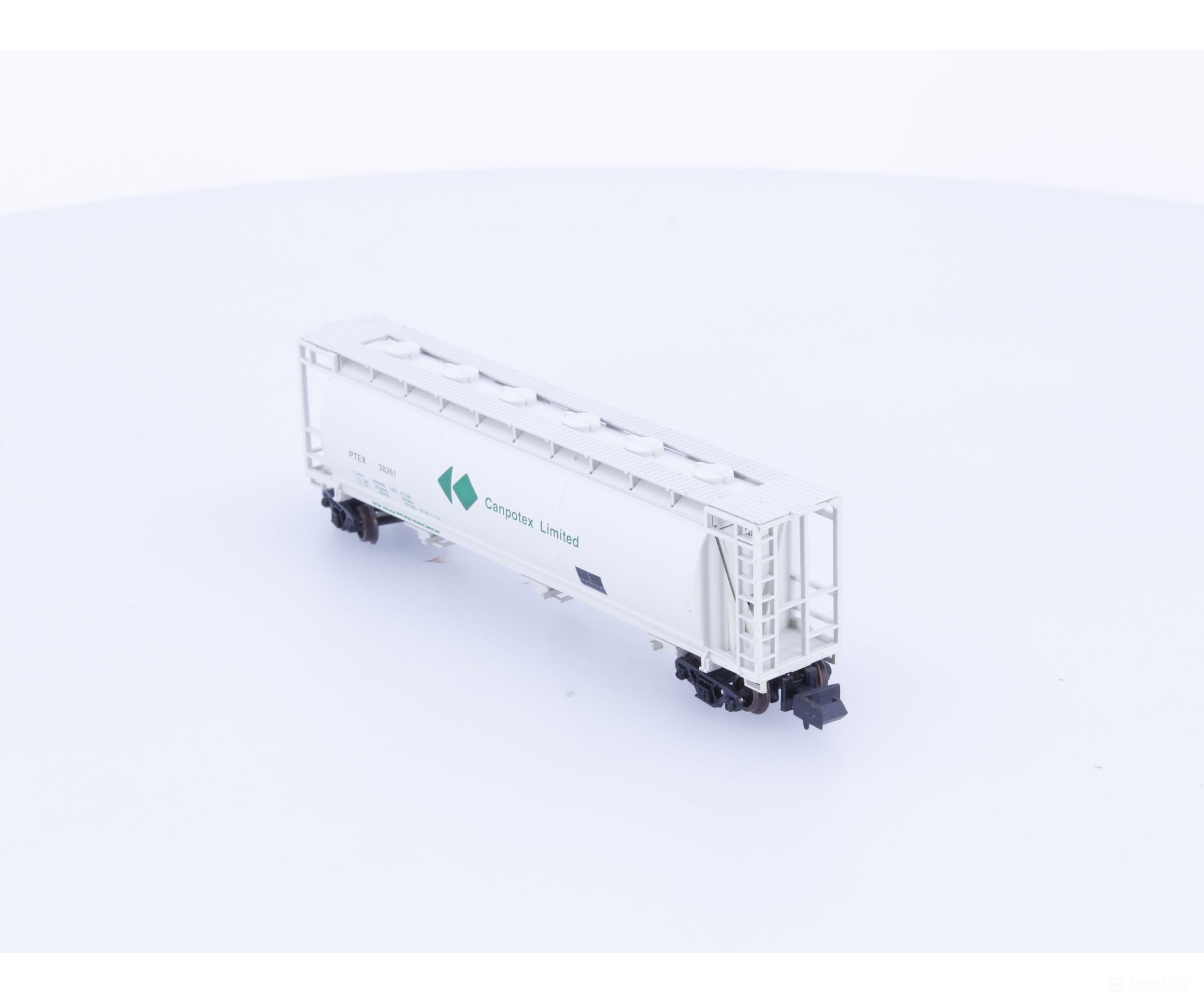 S&R Models 612 N 3 Bay Cylindrical Hopper Canpotex PTEX 38261 Freight Cars